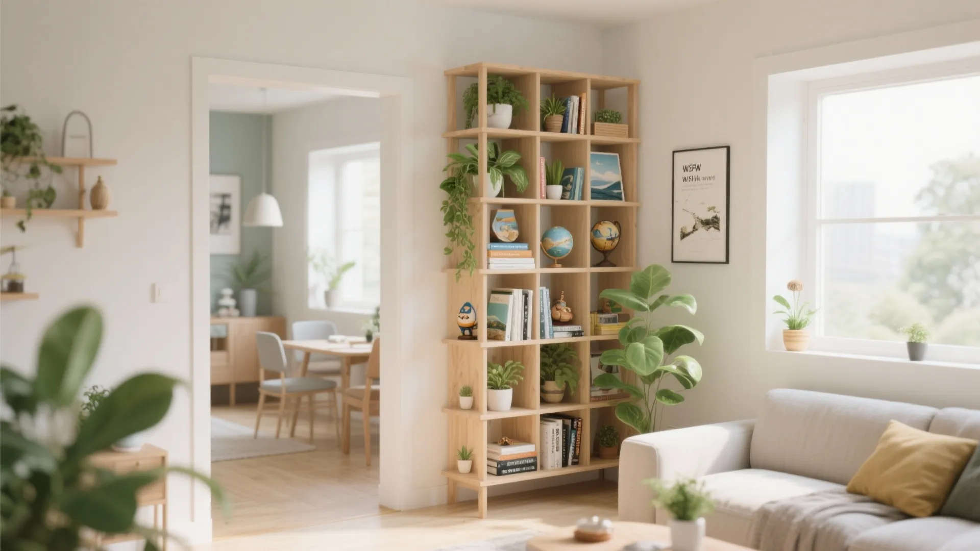 5. Corner Shelving Units