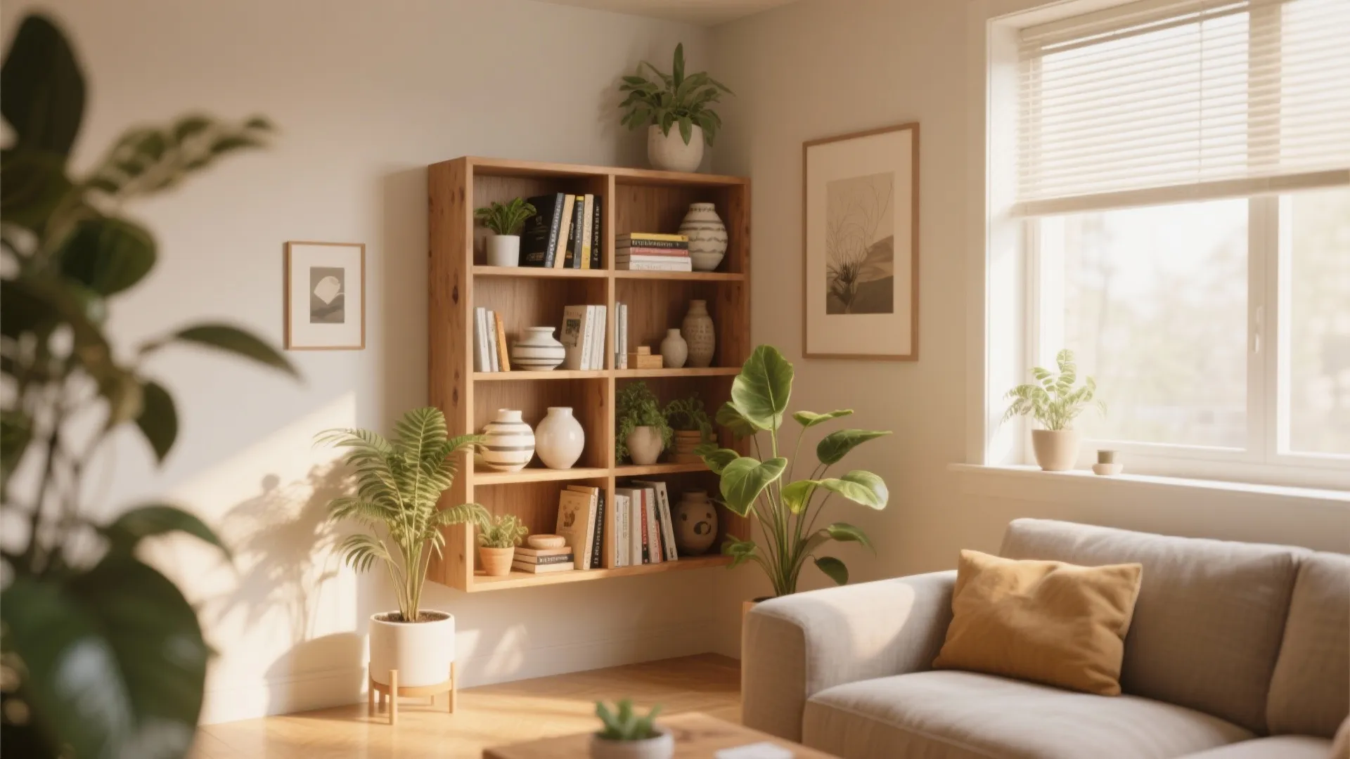 10. Corner Shelving Units