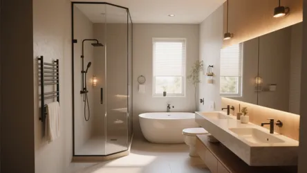 10 Bathroom Ideas with a Corner Shower