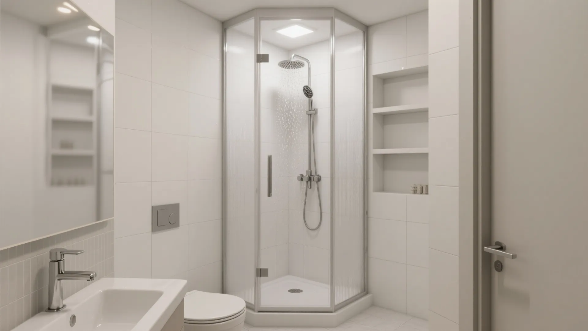 Corner Shower Pods