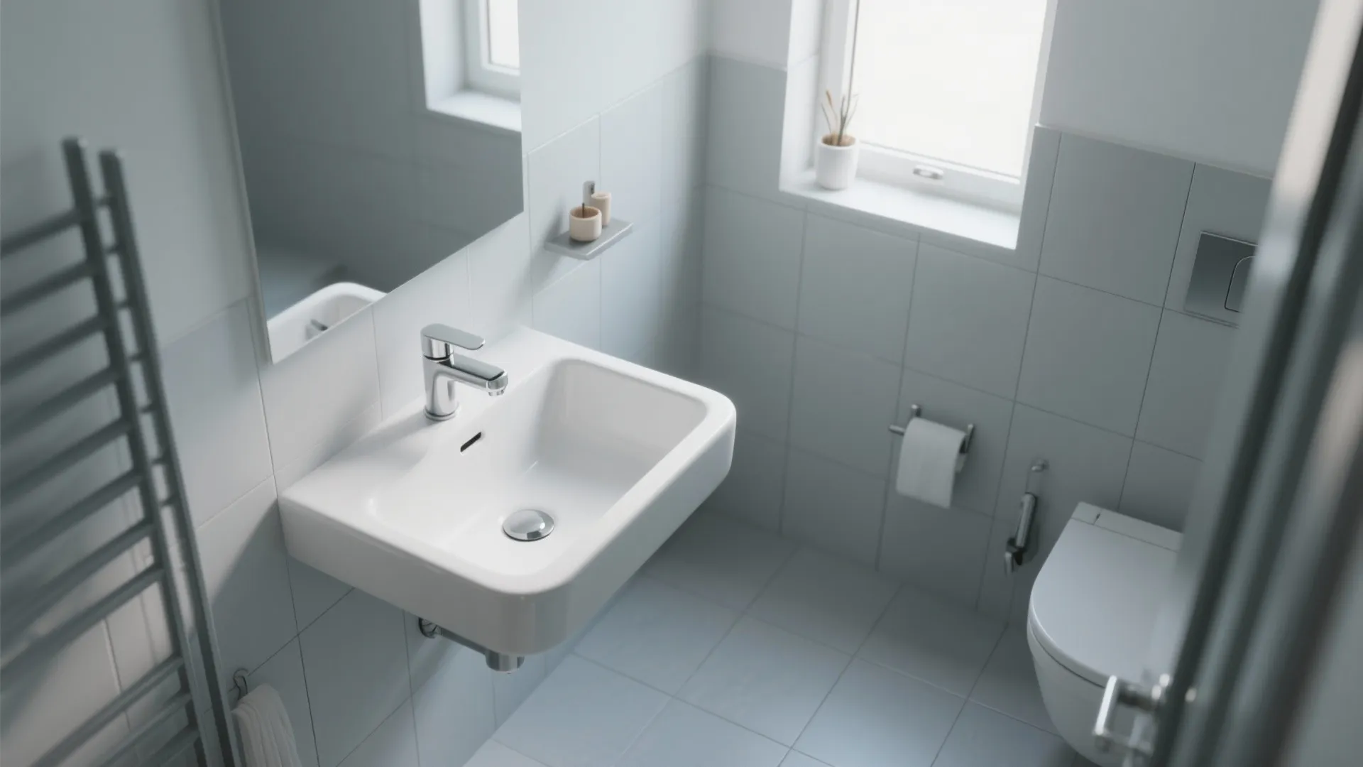 4. Corner sink solution