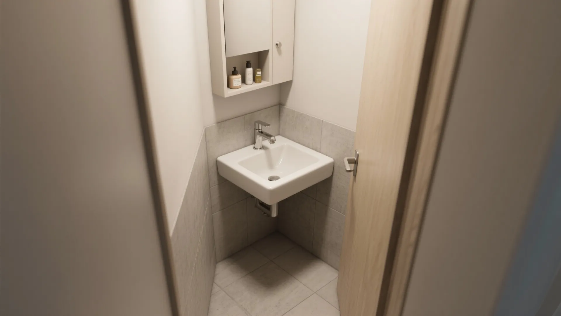 2. Corner sinks that actually work