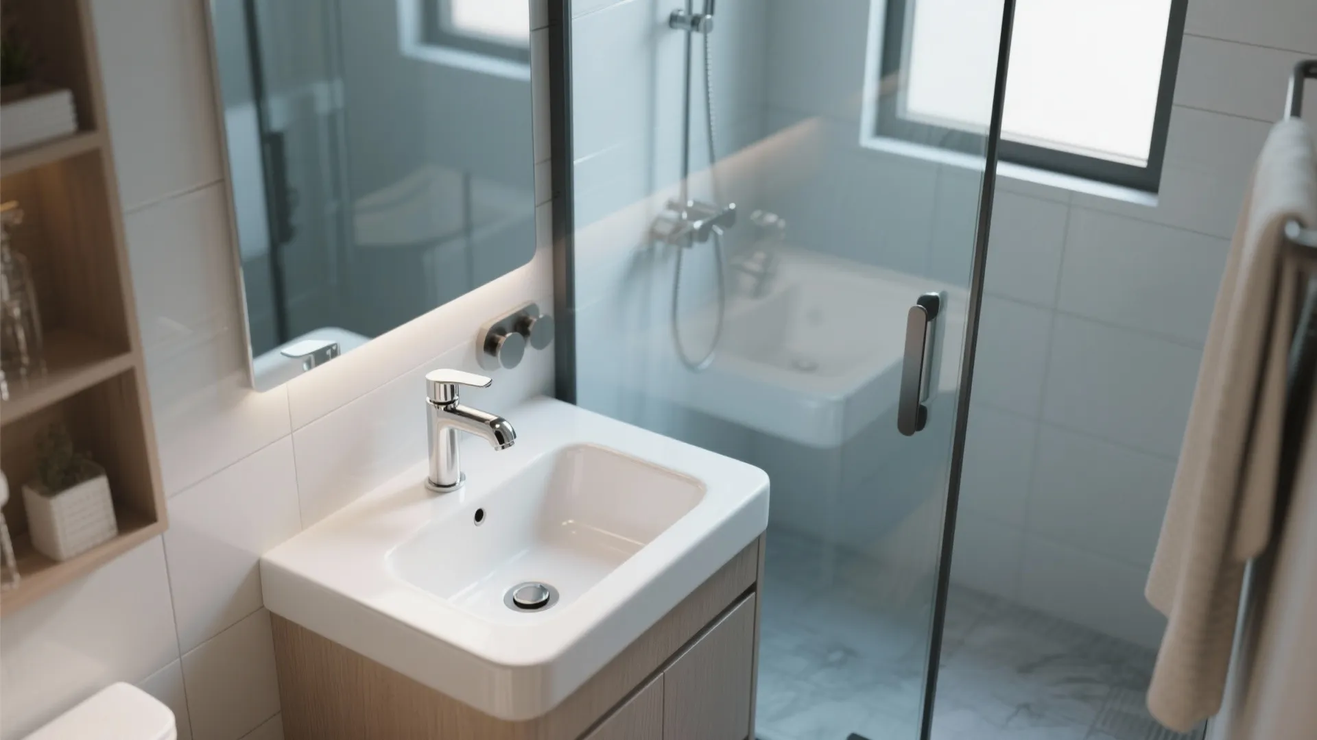 2. Corner Sink Solutions