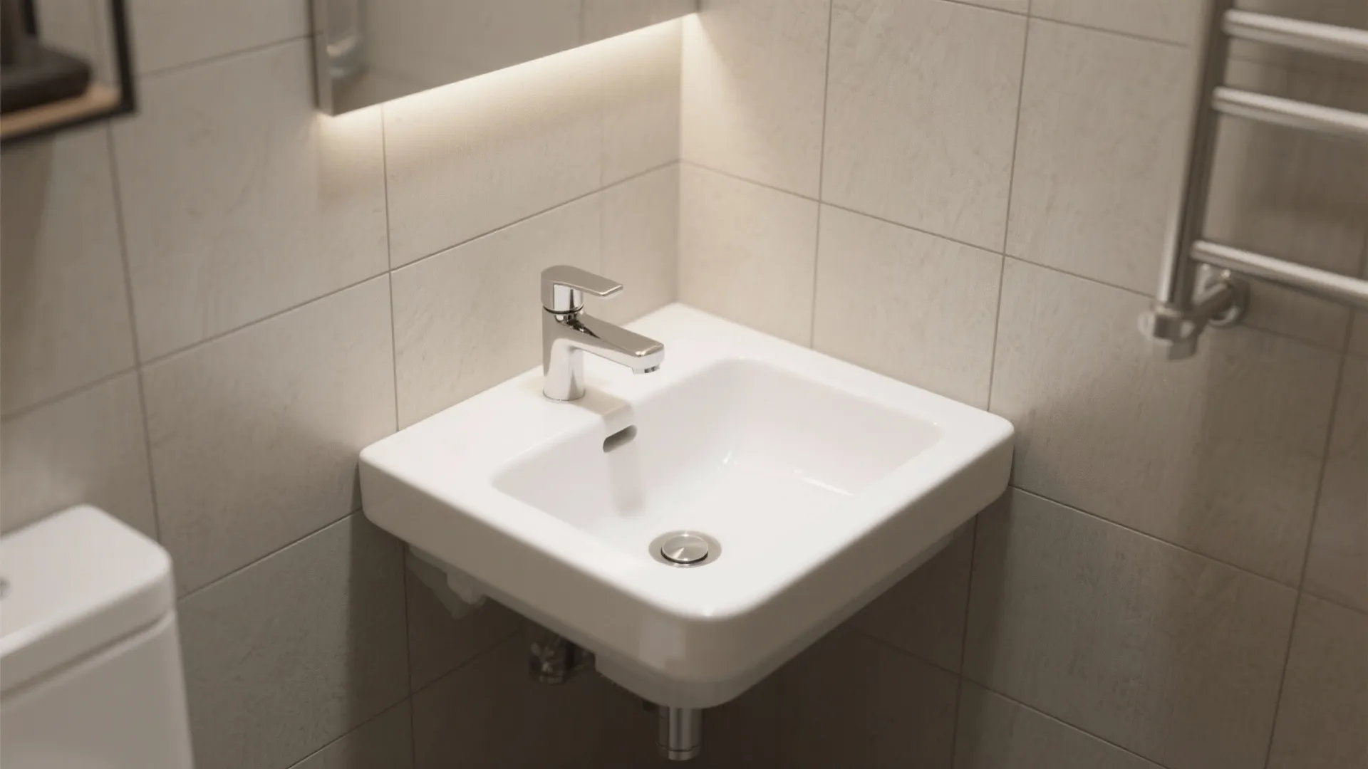 8. Corner Sink Installation