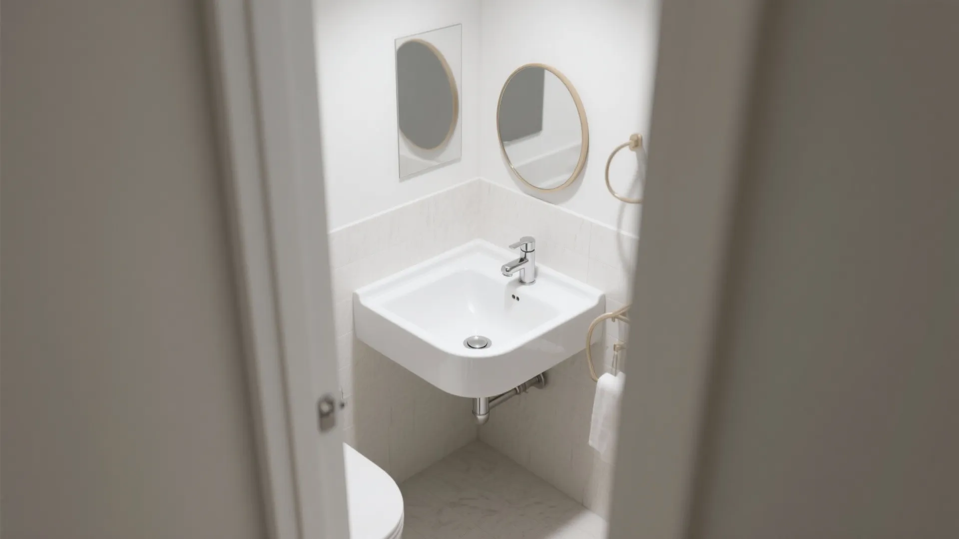 3. Opt for a Corner Sink