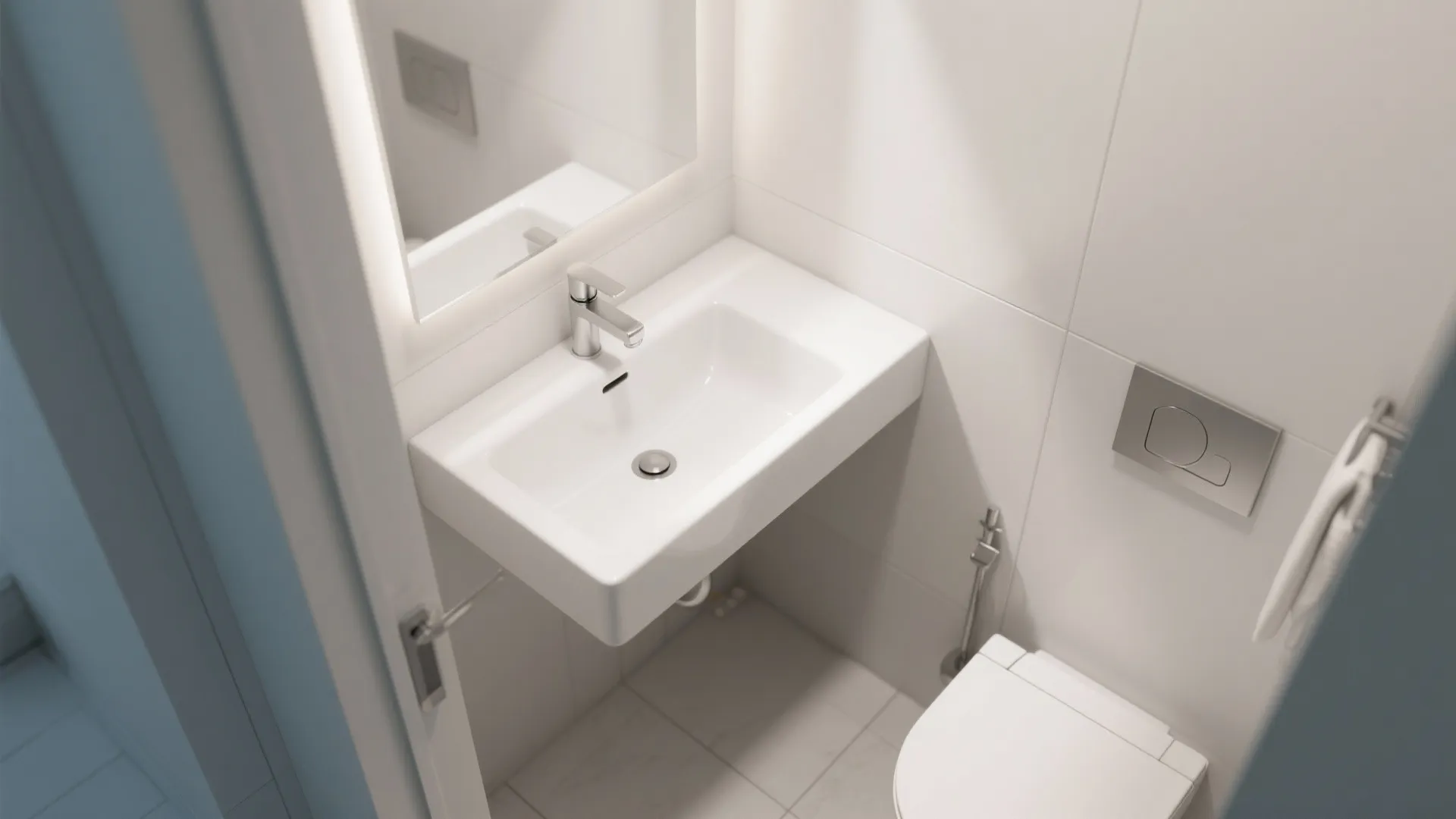 4. Clever Corner Sinks