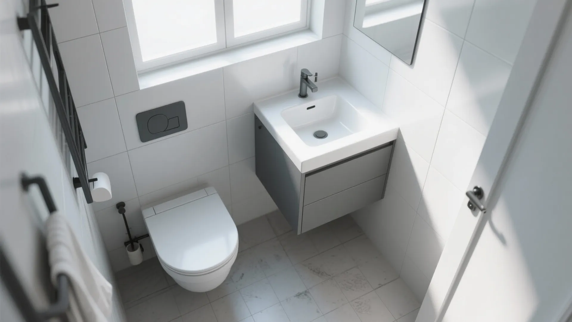 2. Install a Corner Sink