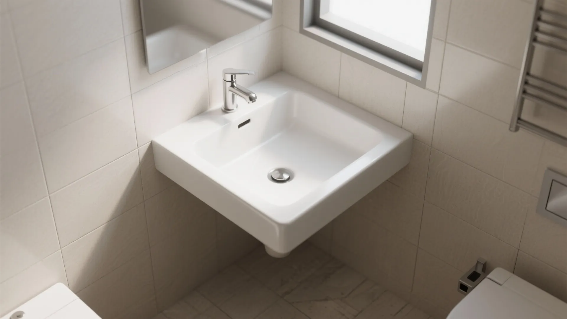 1. Install a Corner Sink