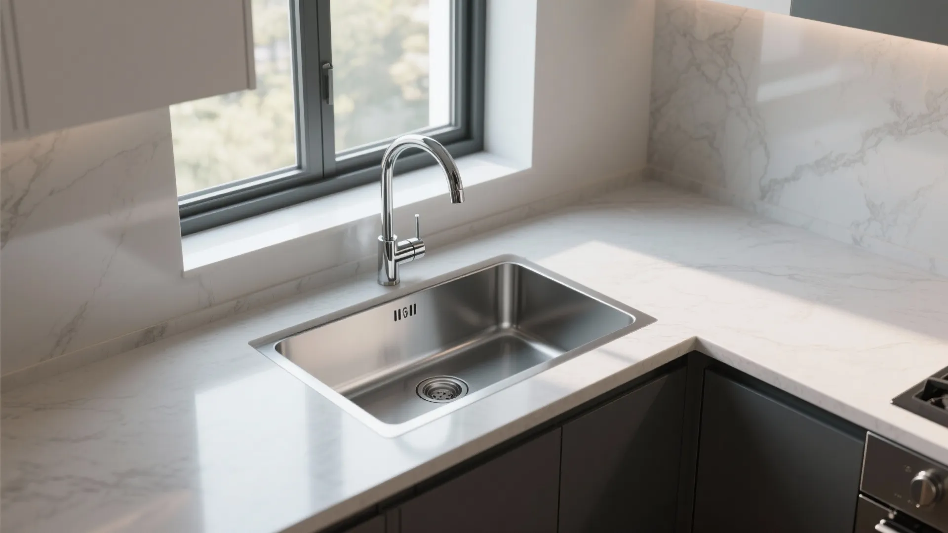 3. Corner Sink Installation