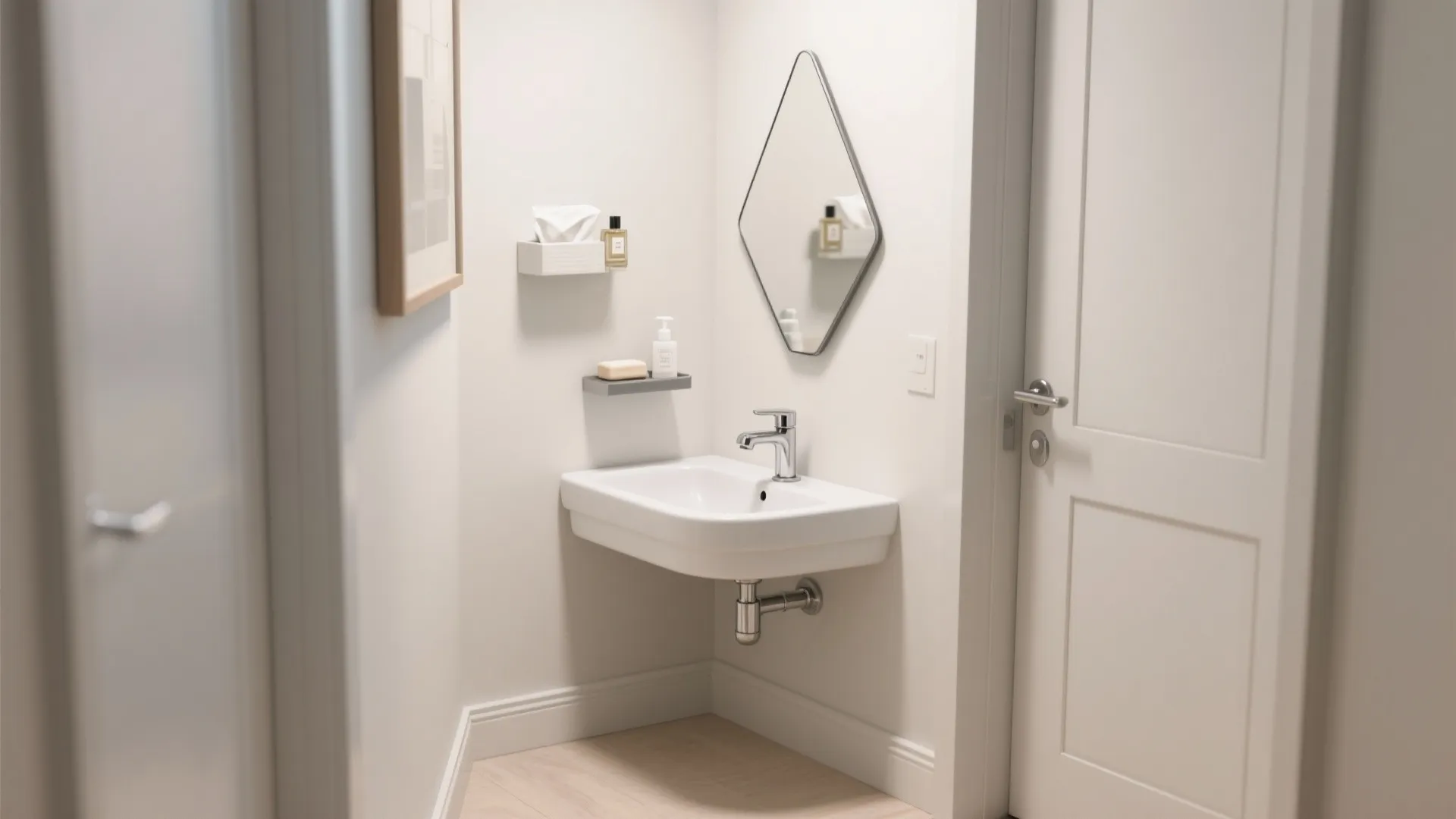 4) Corner Sink to Unlock Dead Space