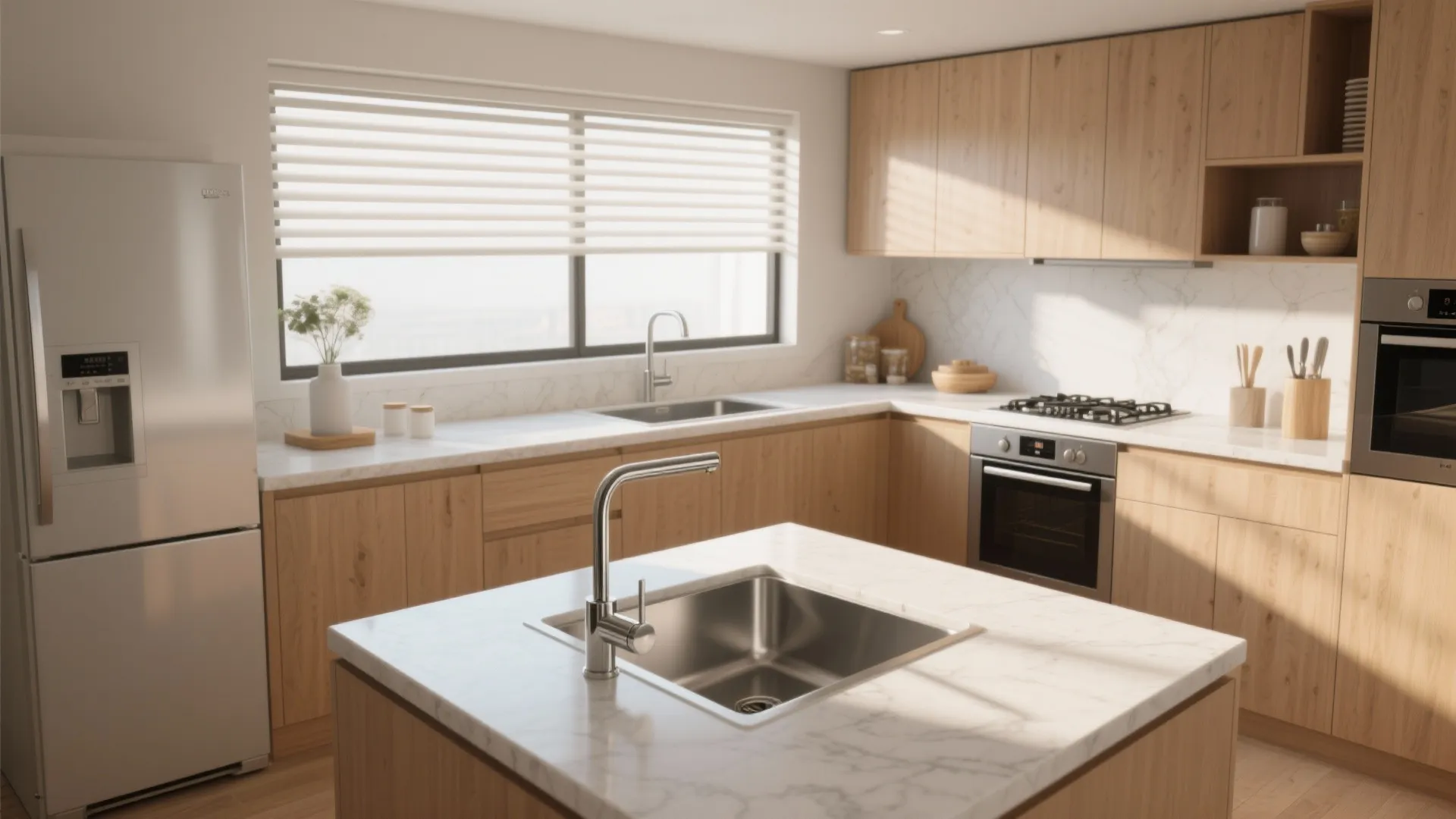 5 Corner Sink Kitchen Design Ideas: Small kitchens, big ideas: practical corner sink layouts that maximize space and style