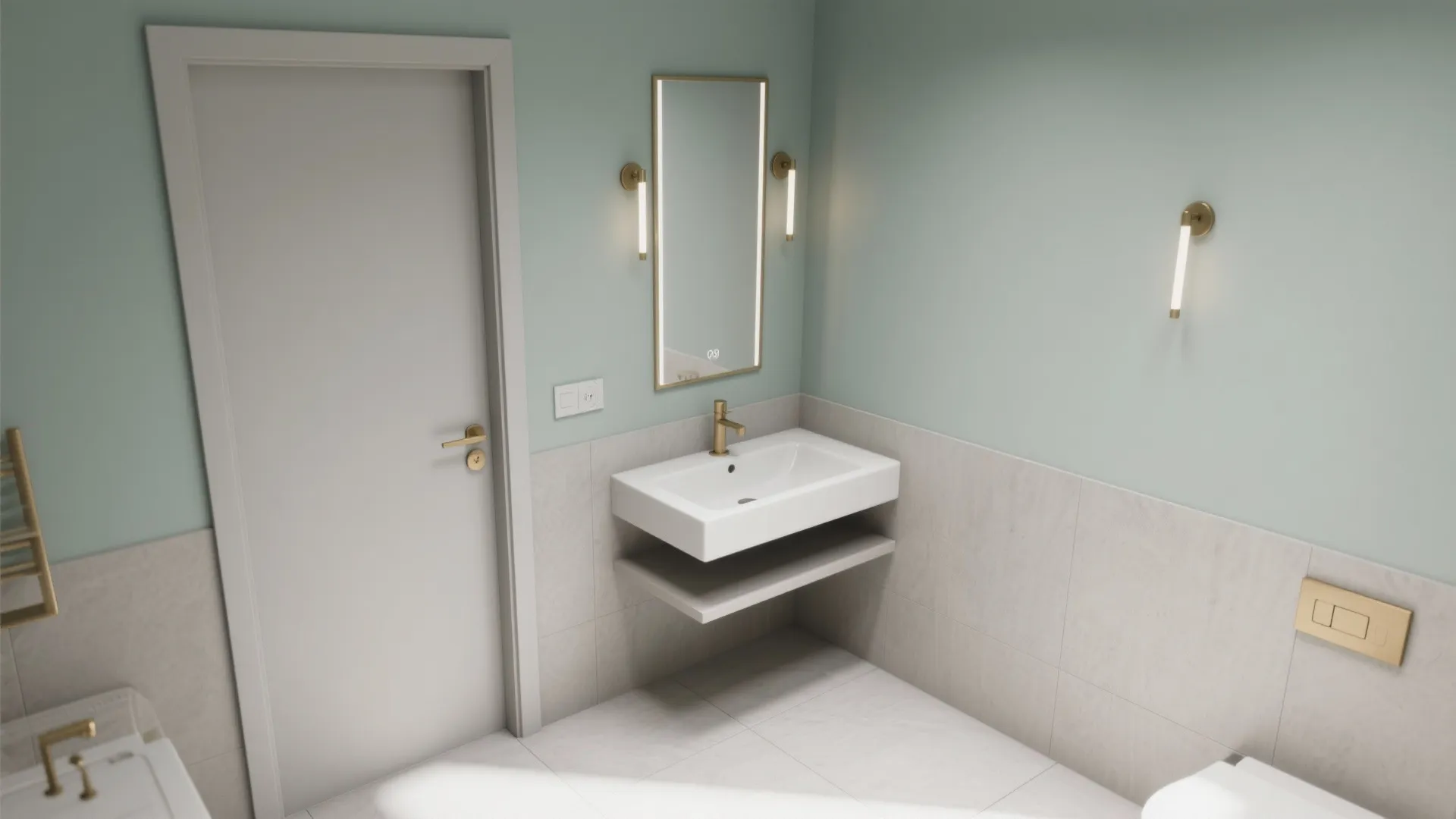 Small Powder Room Corner Sink Ideas for Maximizing Space