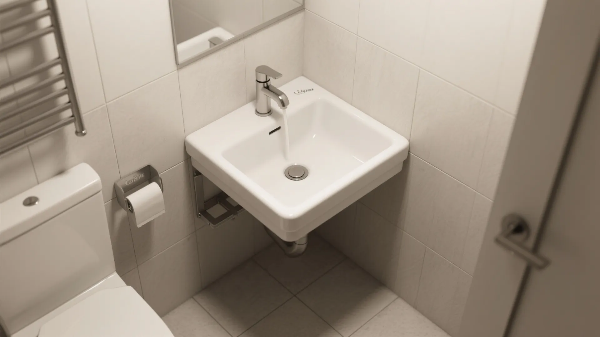 4. Corner sink solution