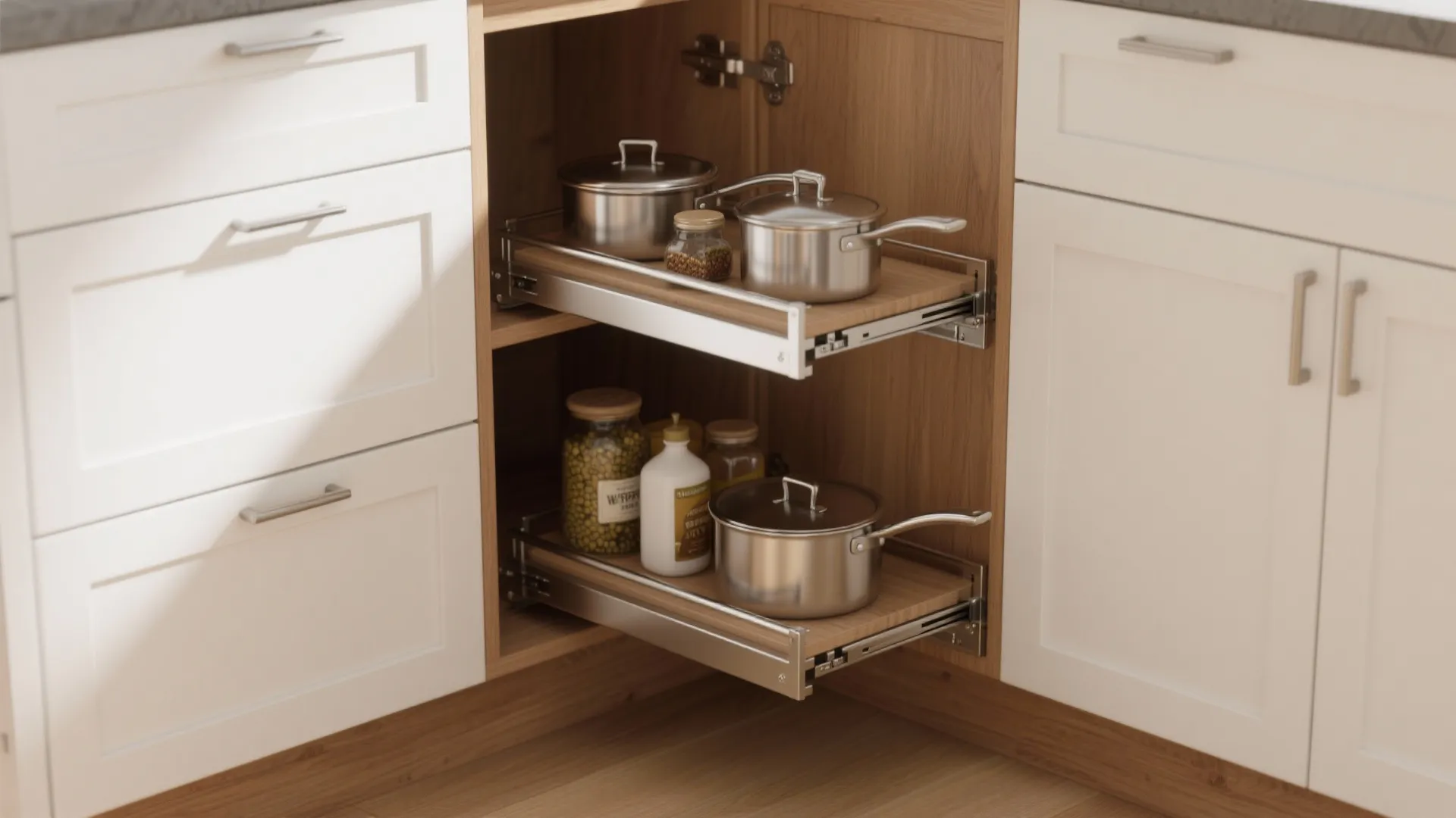 3. Lazy Susan alternatives for awkward corners