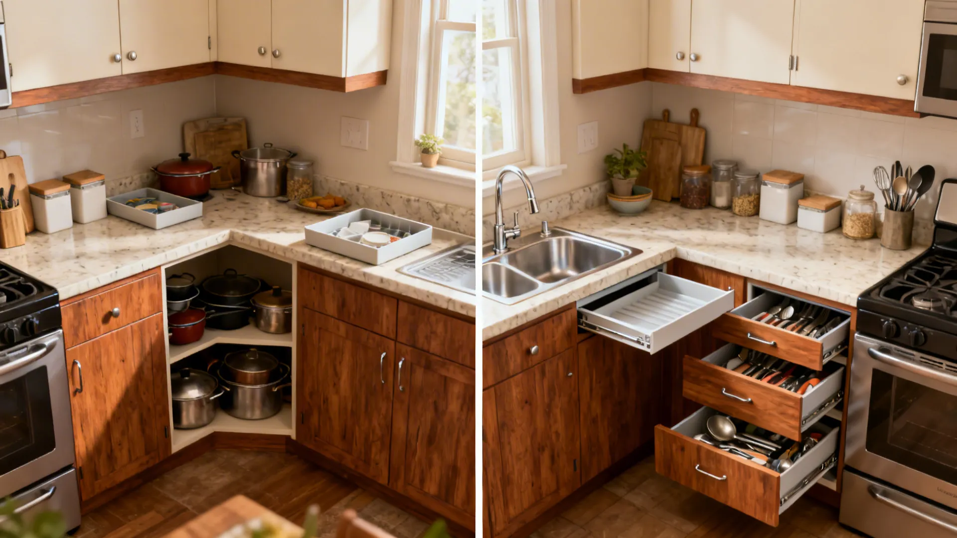 Corner Solutions That Don’t Waste Space