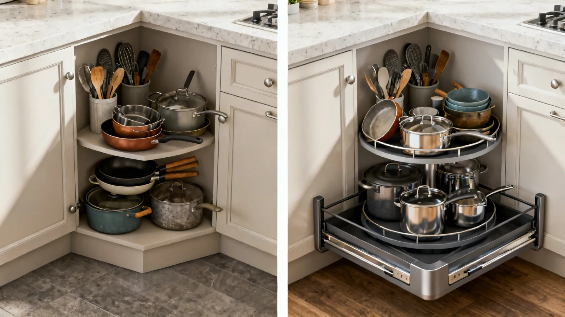 Smart Inserts: Drawers, Dividers, and Corner Solutions