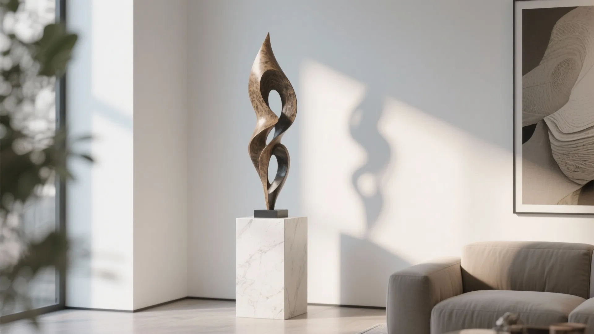 10. Statement Art or Sculpture