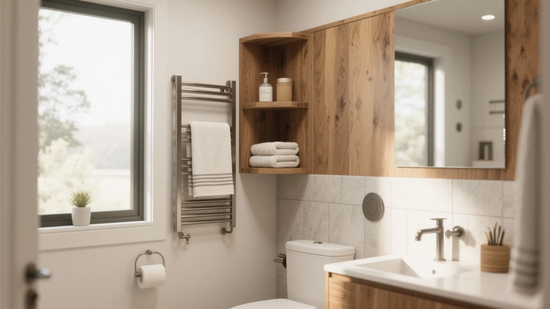 9. Maximize Corners with Custom Storage