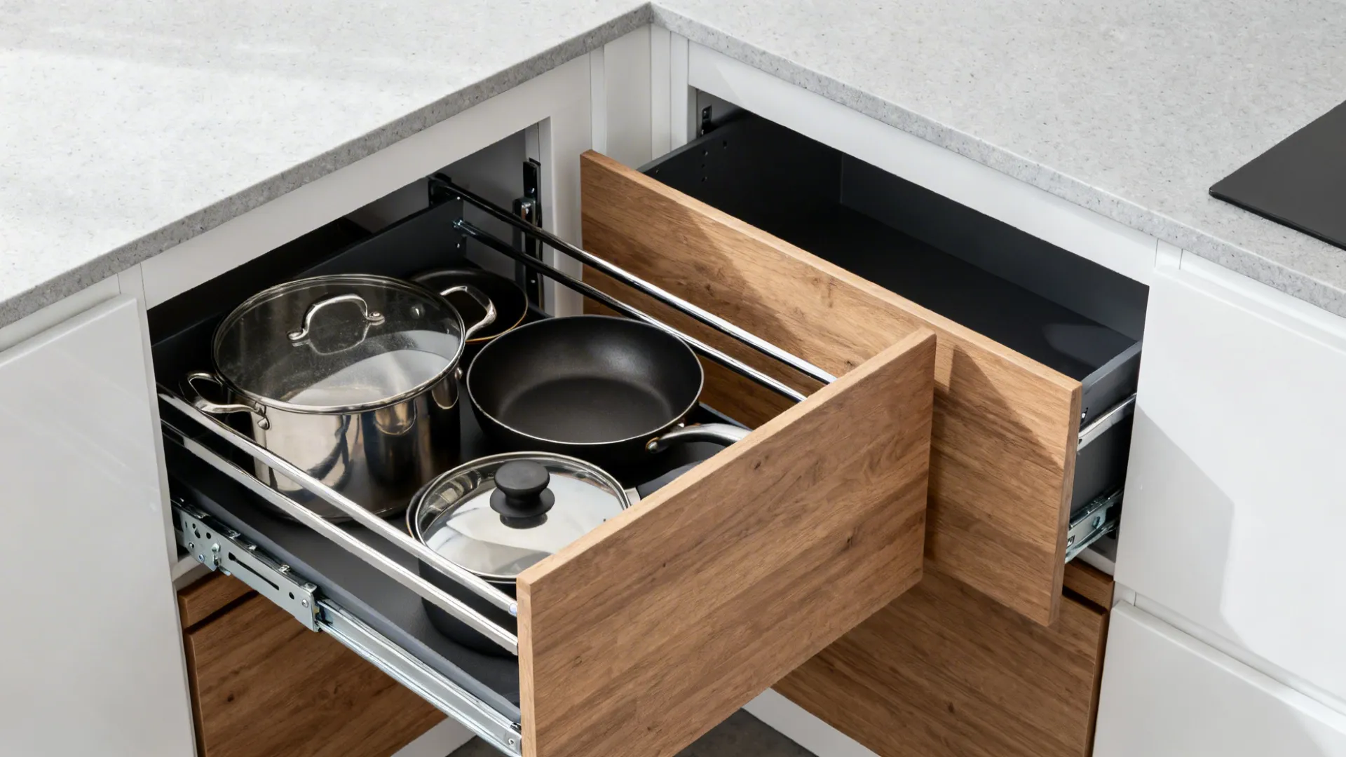 Corner Solutions: From Lazy Susan to Drawers