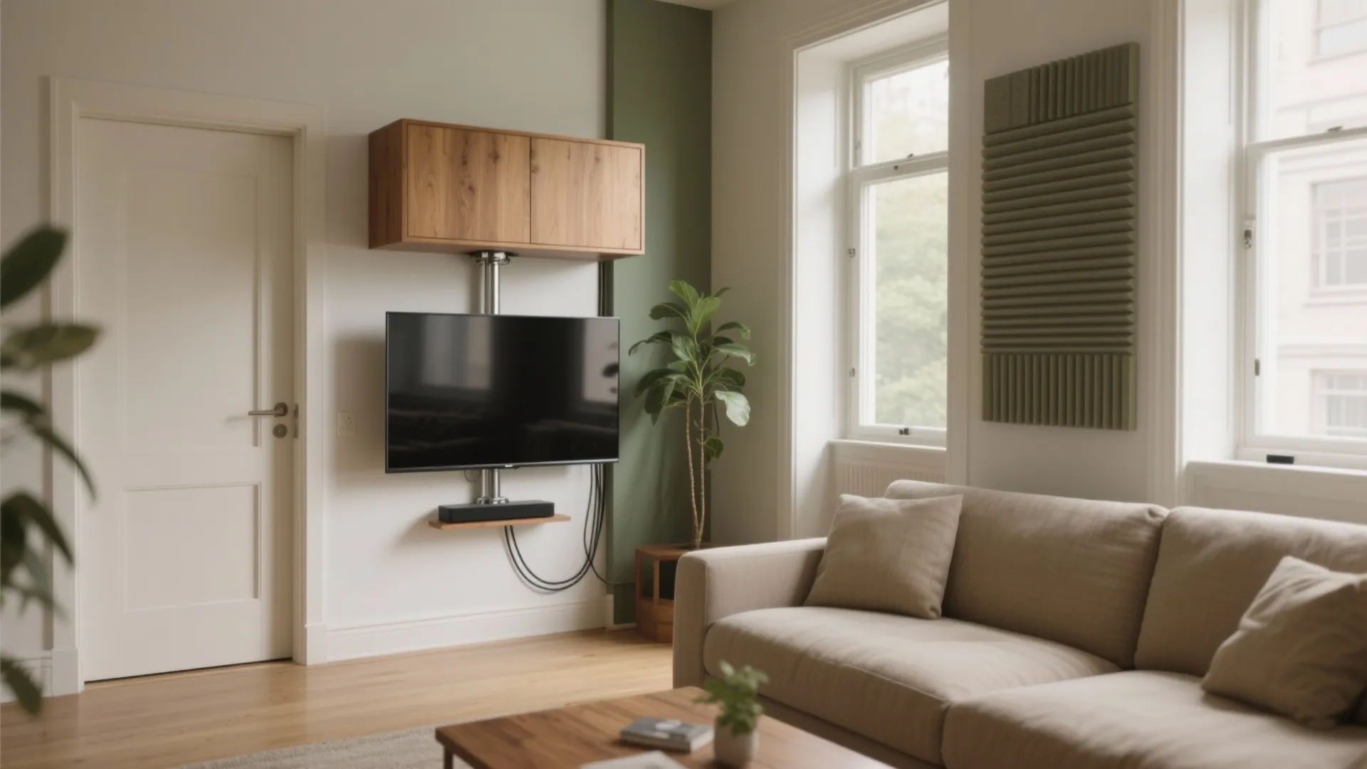 The Corner: Swivel Mount + Compact Stand