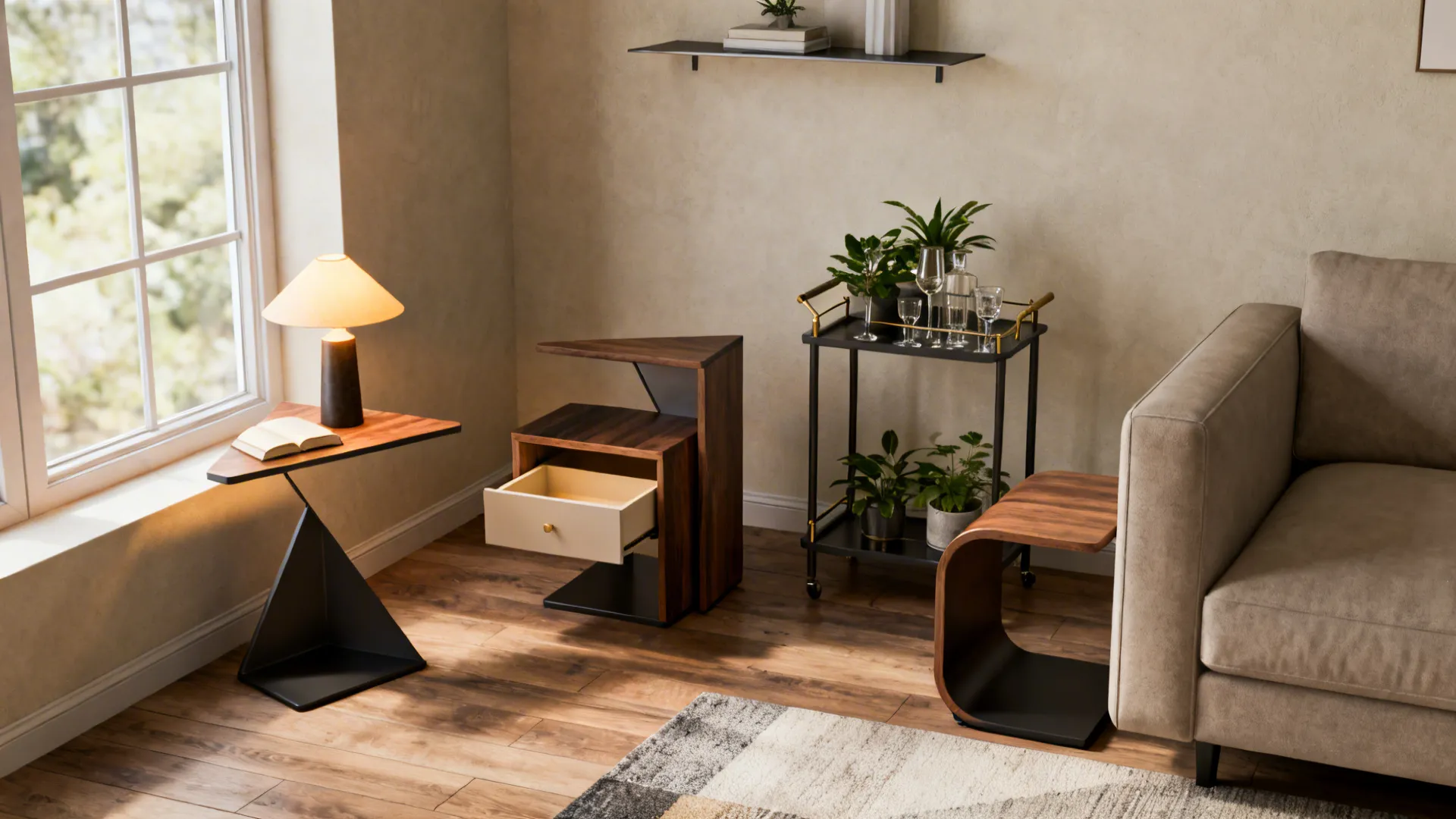 5 Modern Corner Table Ideas for Living Rooms: Space-saving, stylish corner table inspirations I’ve used in small living rooms