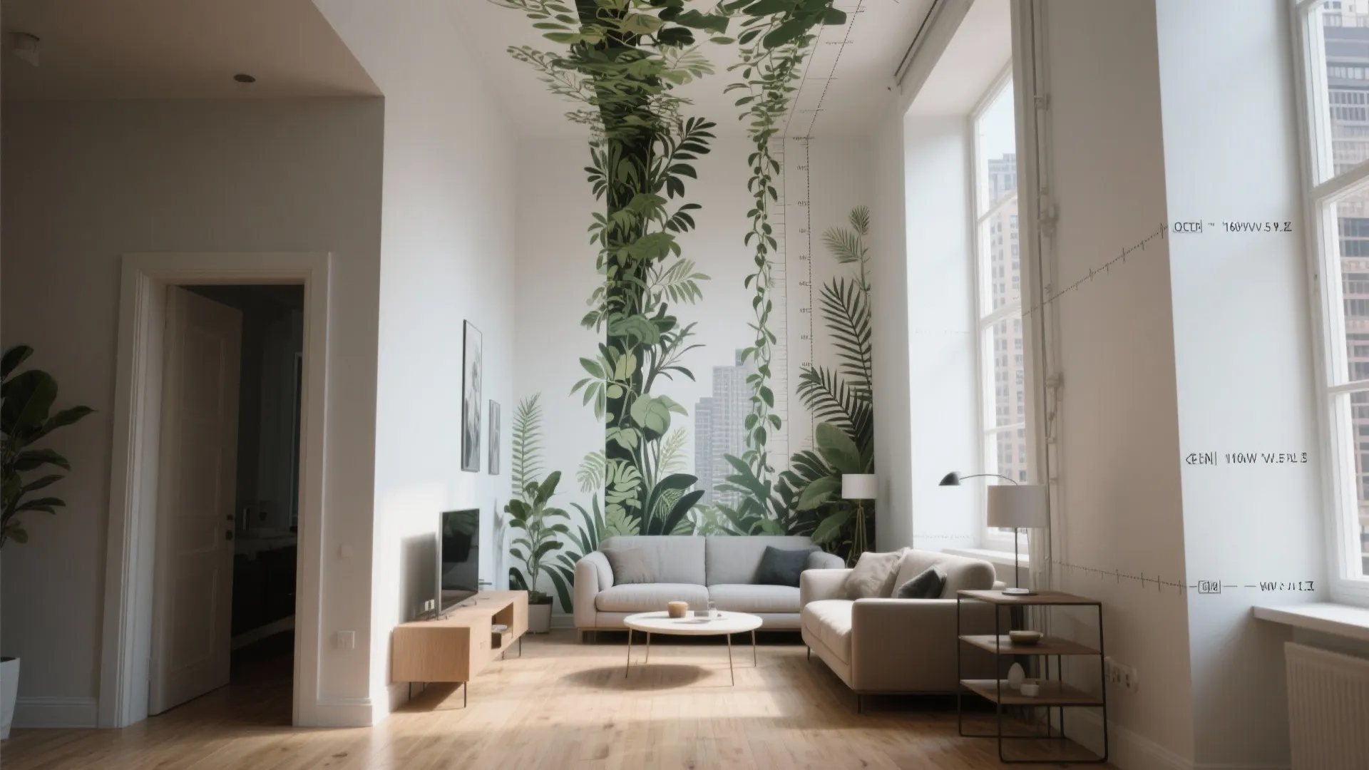 2. Corner-to-Ceiling Continuation