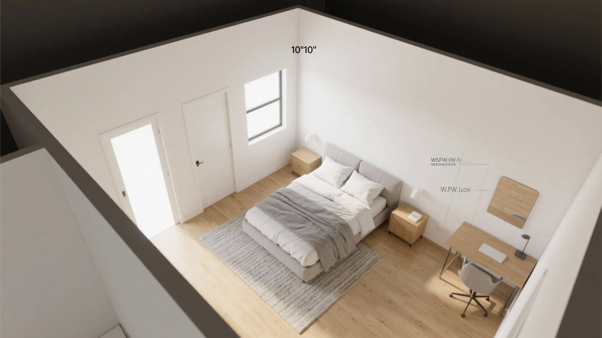 Corner Queen Strategy: One-Sided Access, More Floor