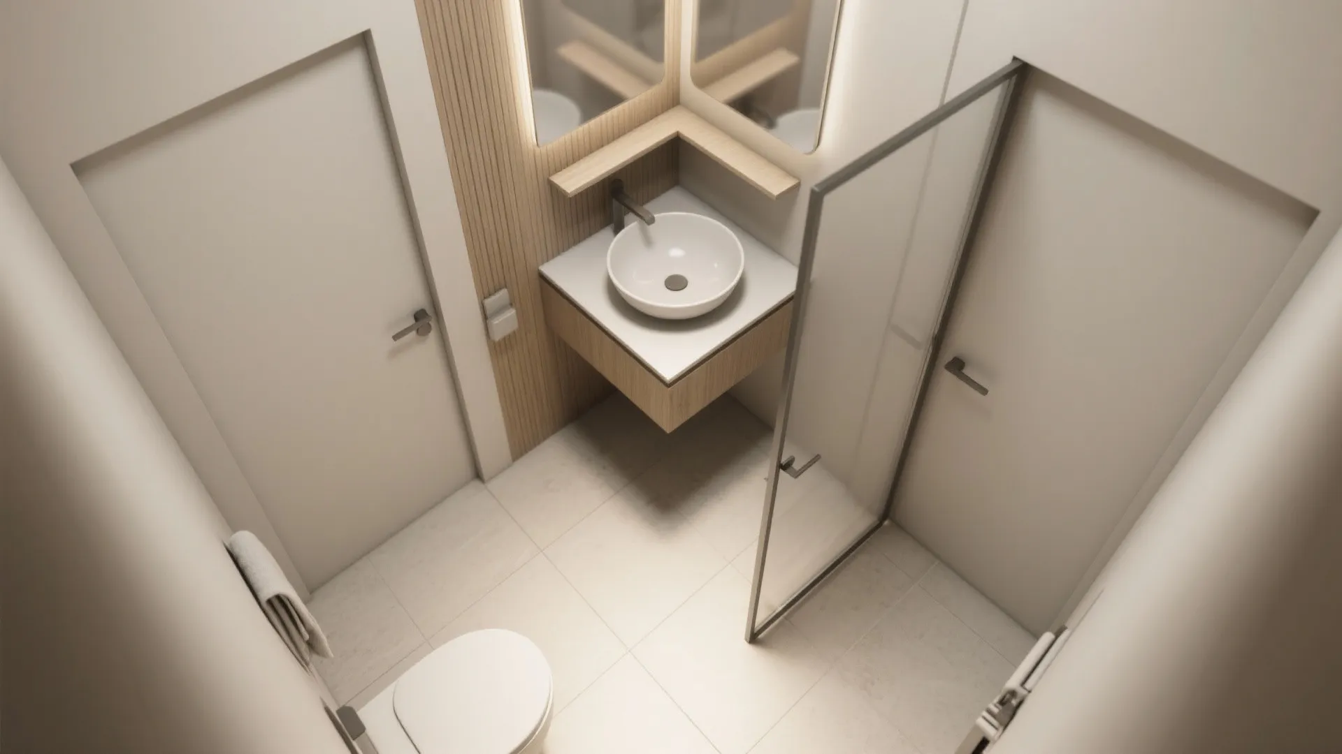 Corner and Asymmetric Basins