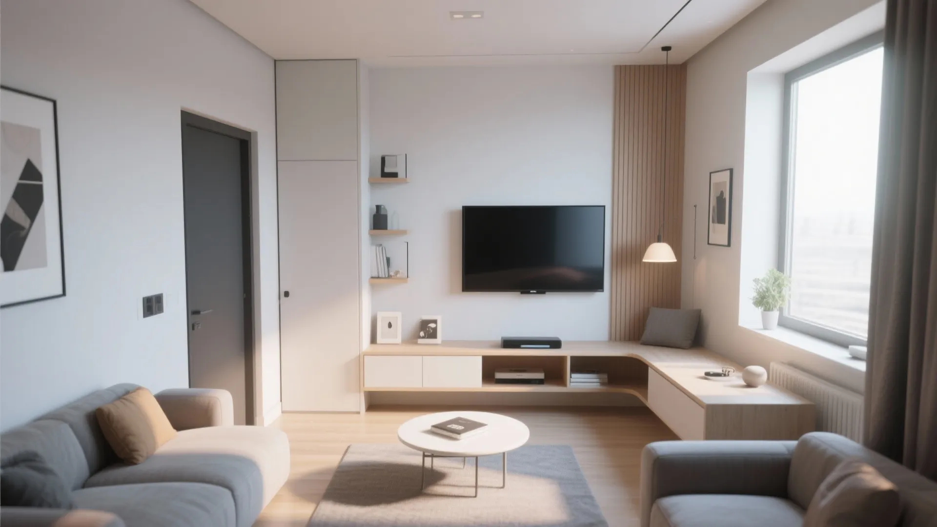 10. Corner Wall Mount