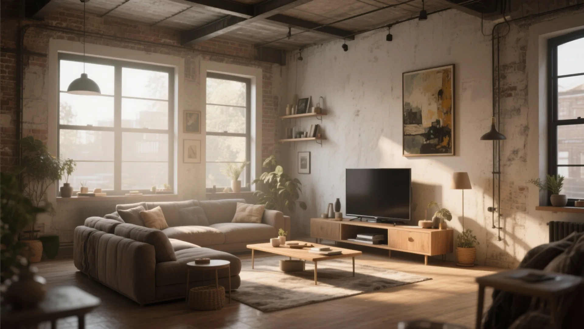 3. Corner TV Placement