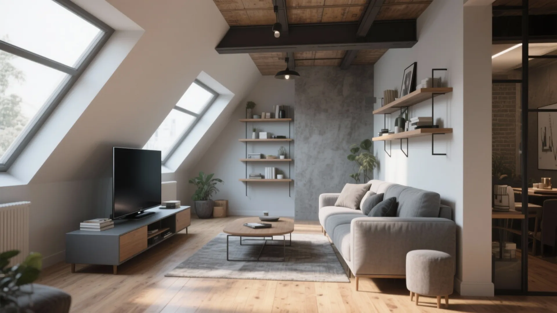 2. Corner TV Placement