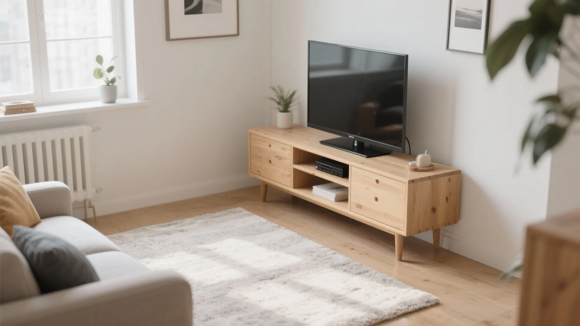 Corner TV Stand