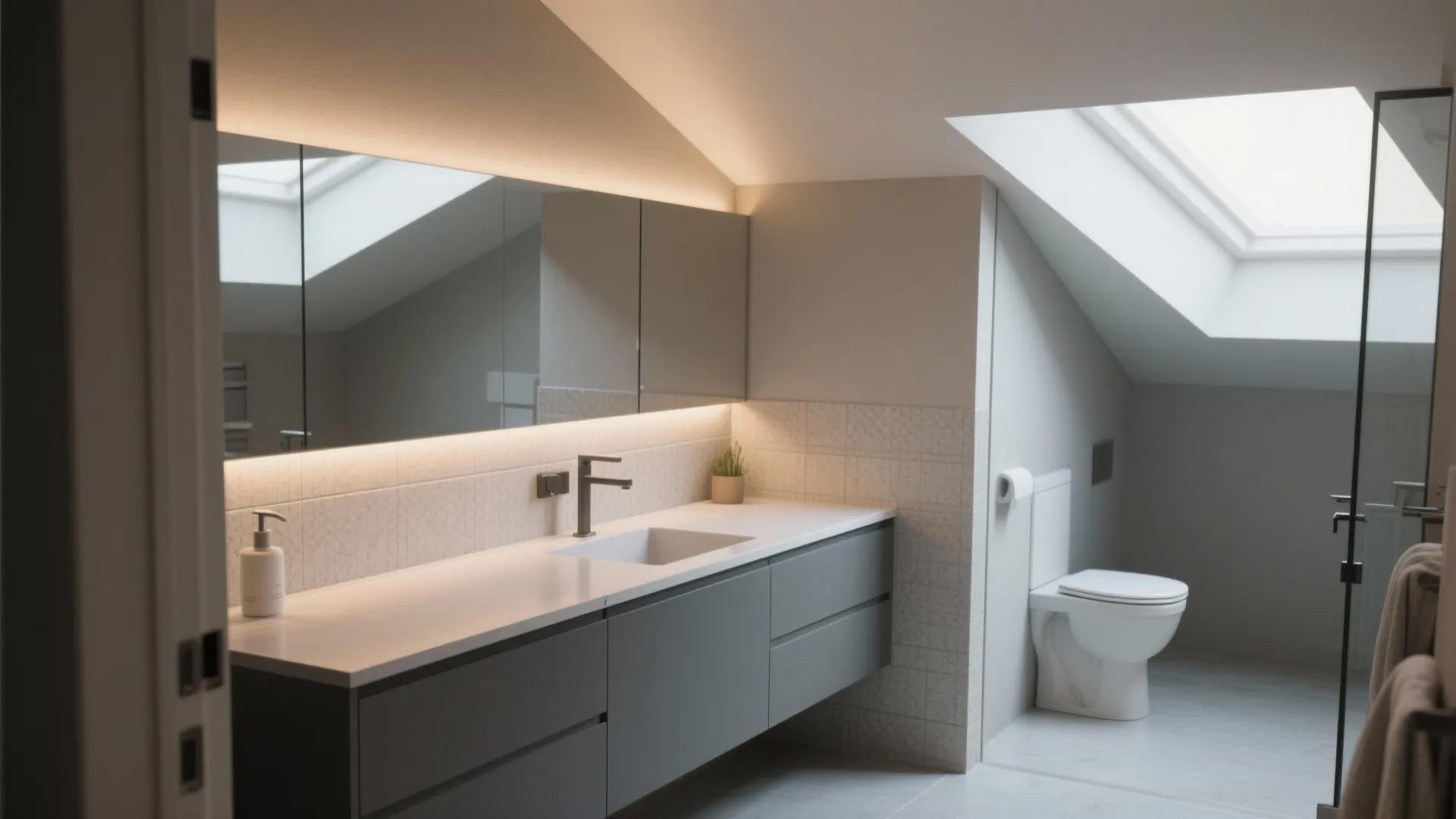 4. Corner vanities for awkward layouts