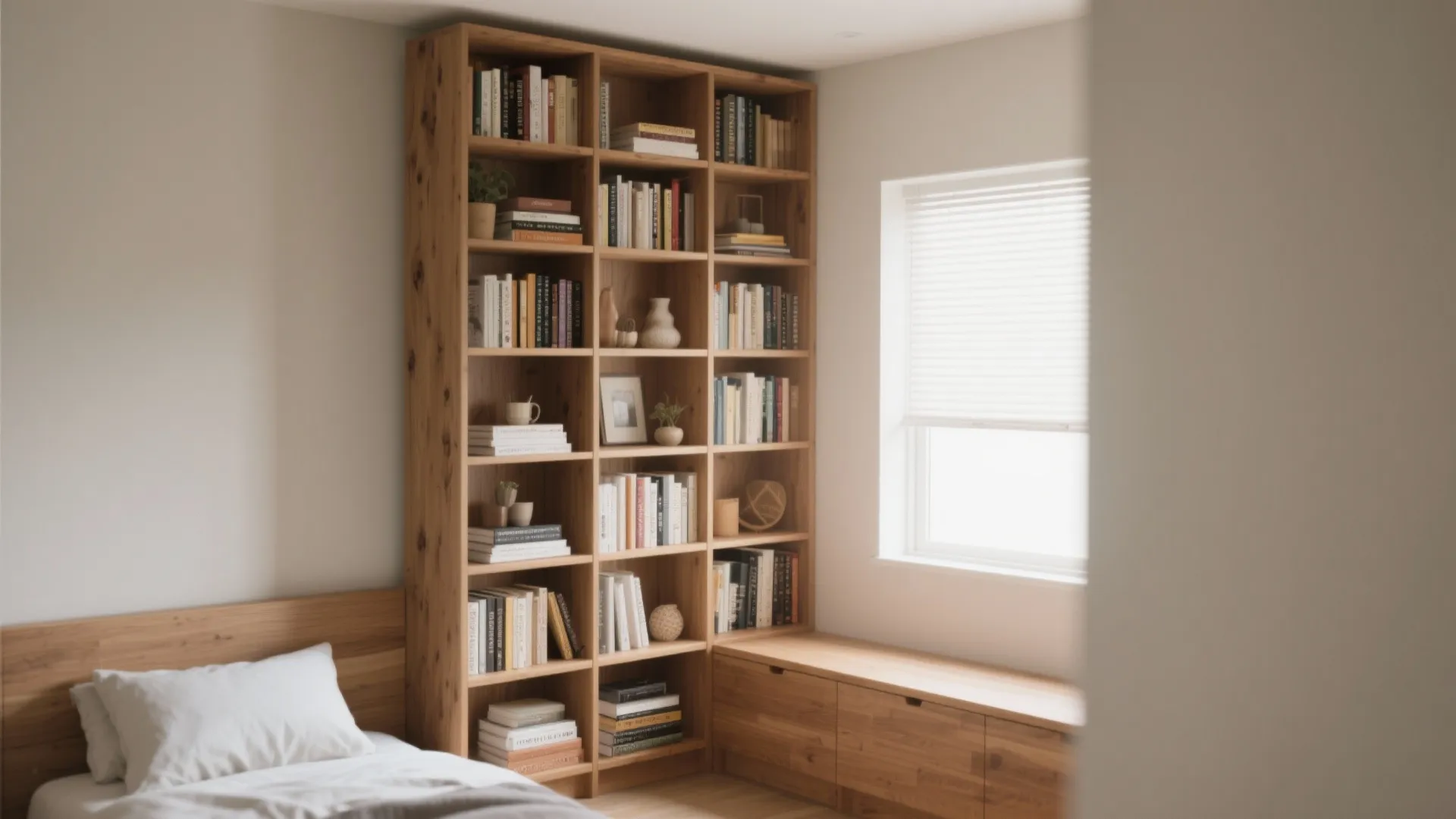Corner Shelving for Vertical Storage