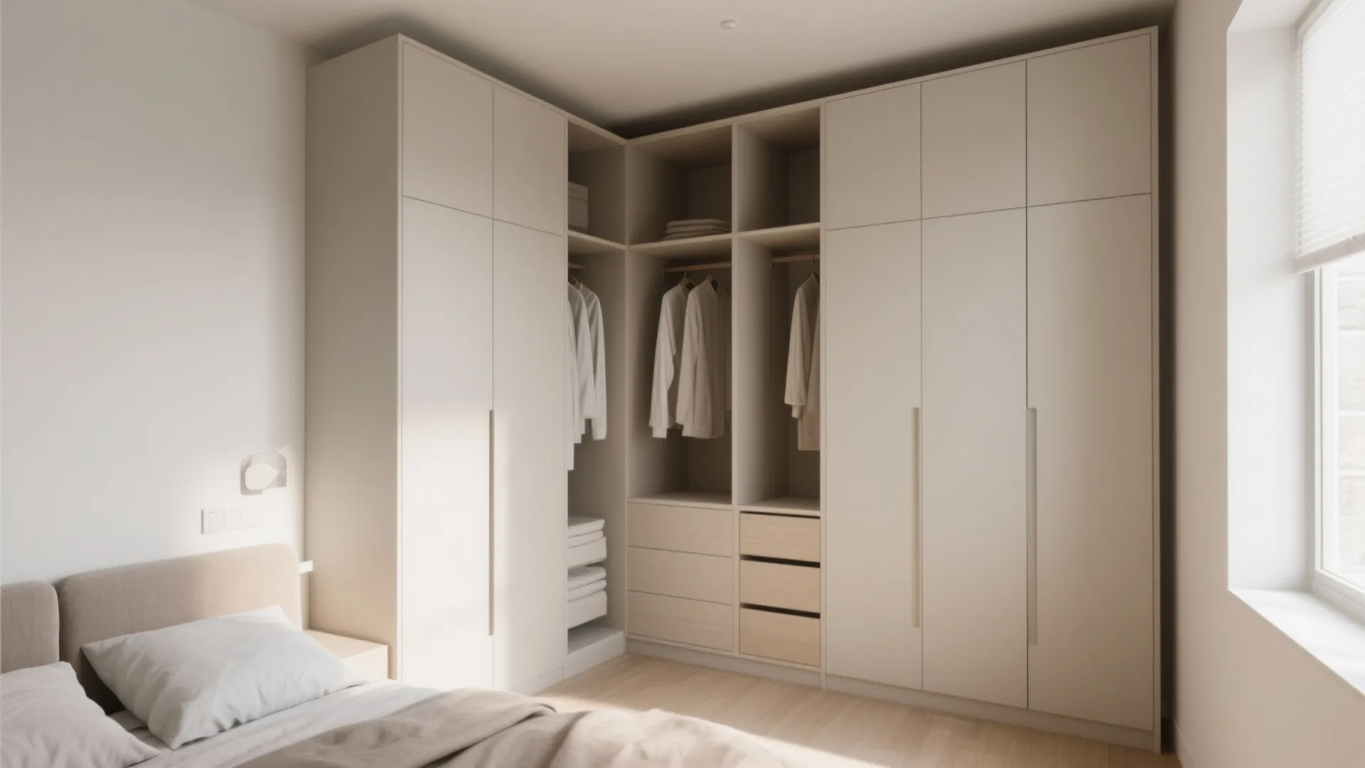 Corner Wardrobe to Use Dead Space
