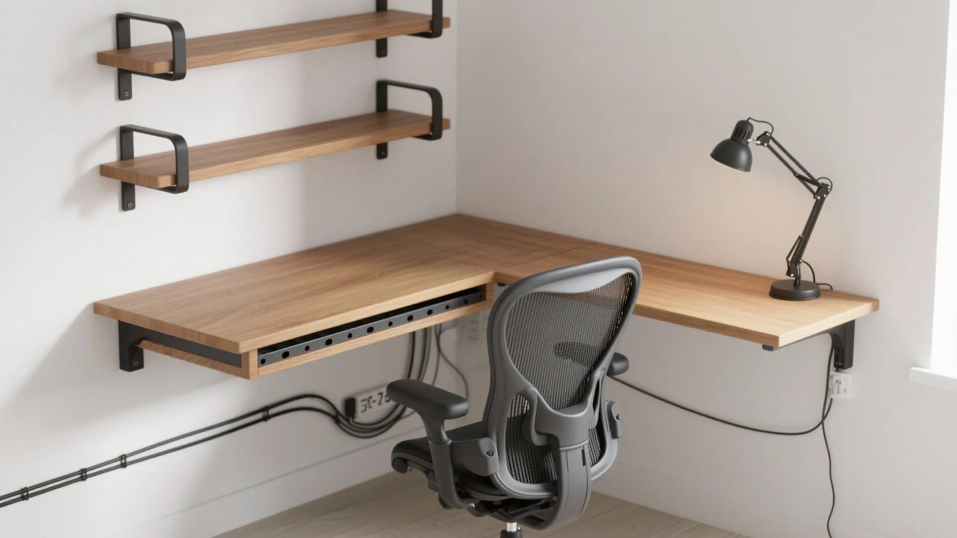 4) Space‑Savvy Corner Workspace