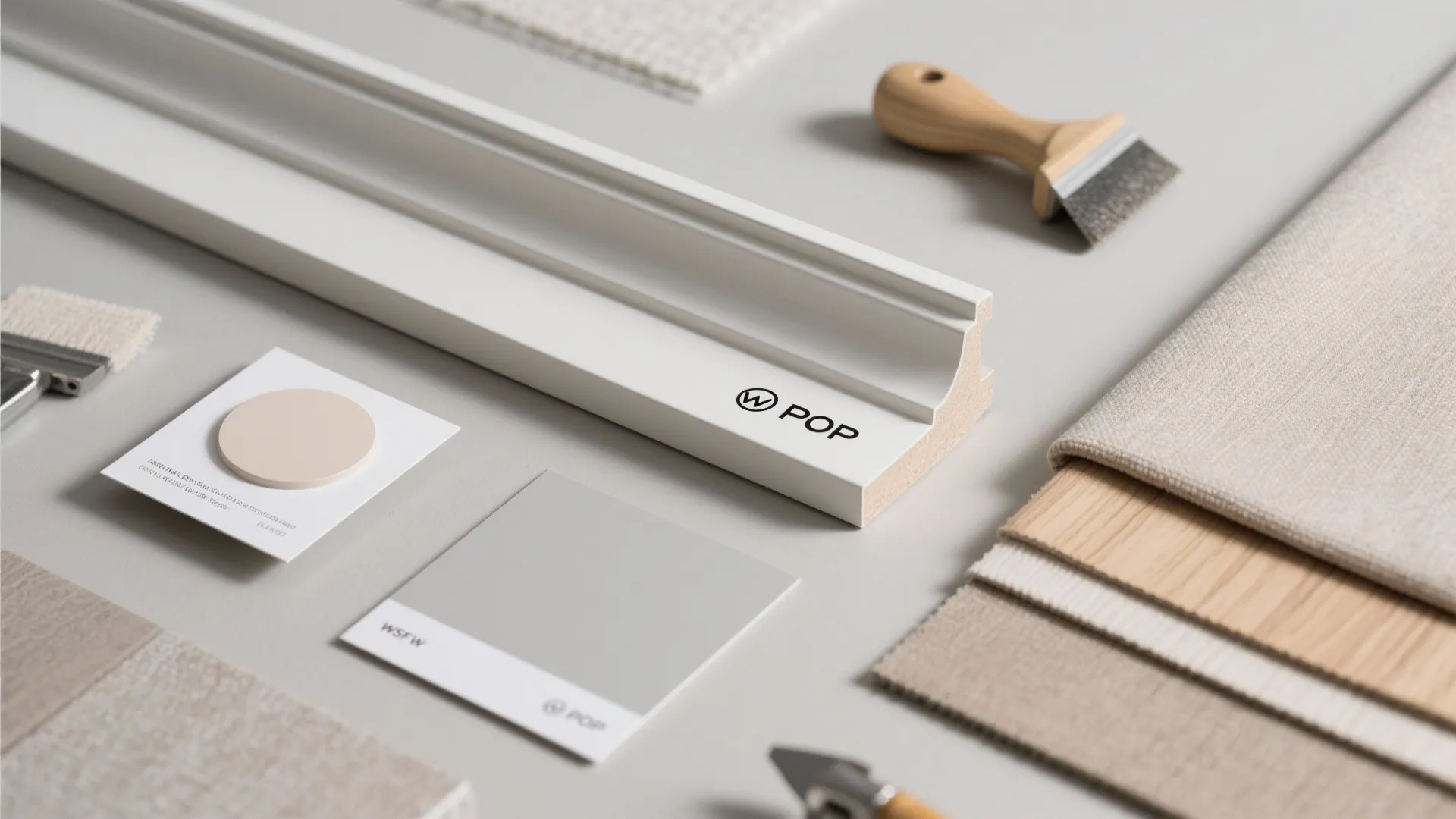 Textured POP Bands and Soft Cornices