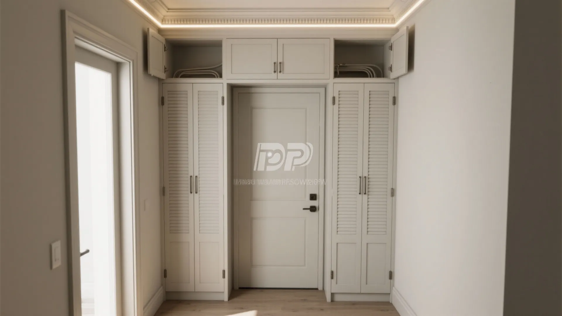 POP Cornice + Hidden Storage Band (Small Hall Lifesaver)