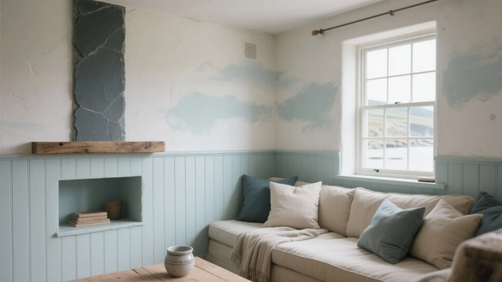 Cornish Wall Design: 5 Authentic Coastal Ideas: A senior interior designer’s guide to small-space Cornish wall design—limewash, stone, shiplap, and color that bring cottage warmth home