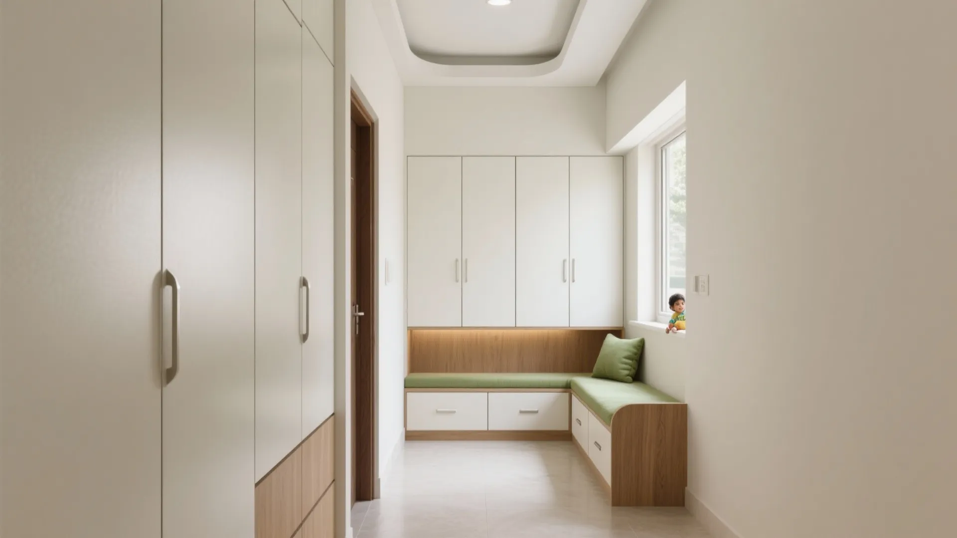 Built-Ins That Disappear: Corridor, Bay, and Bed Storage