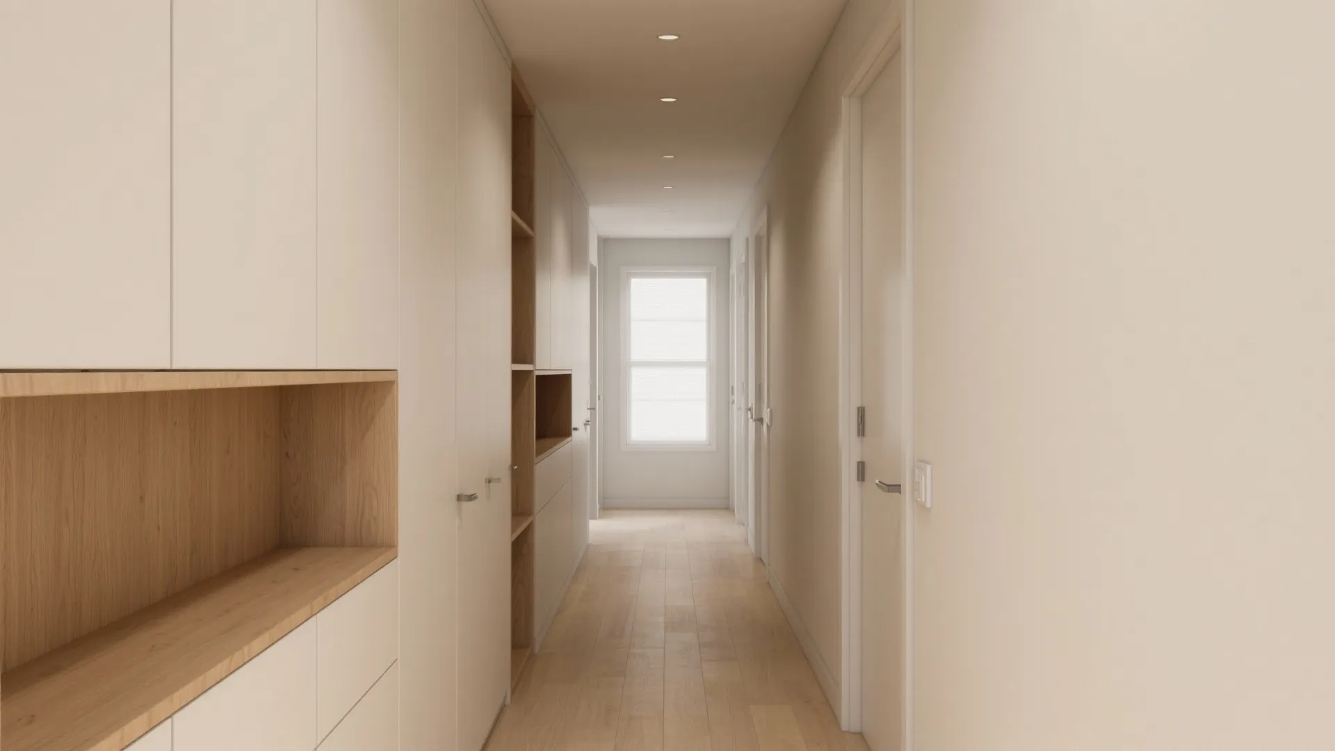 Built-ins Along Circulation Walls