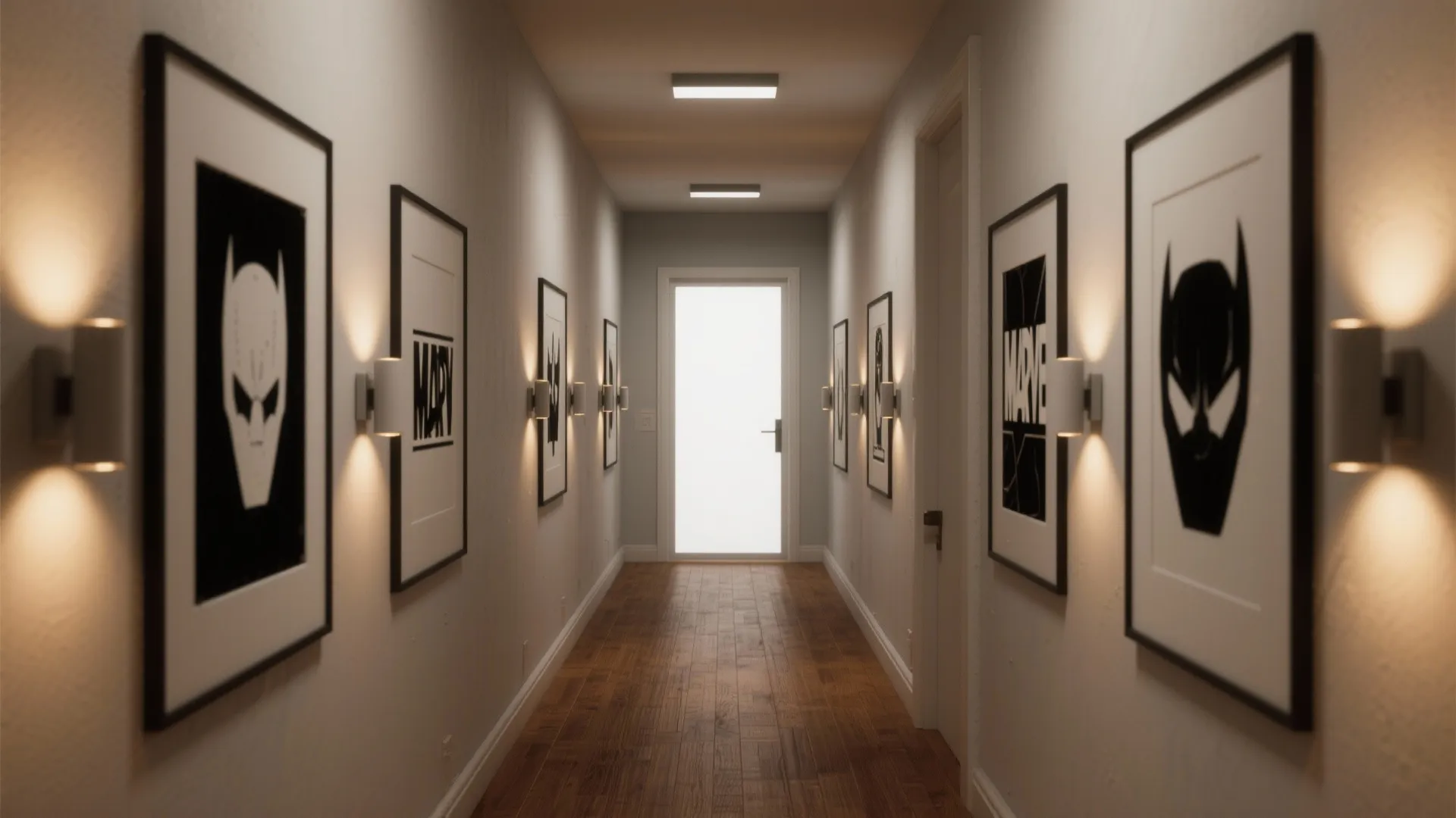 3. Create a Corridor Gallery with Multiple Mini Lights