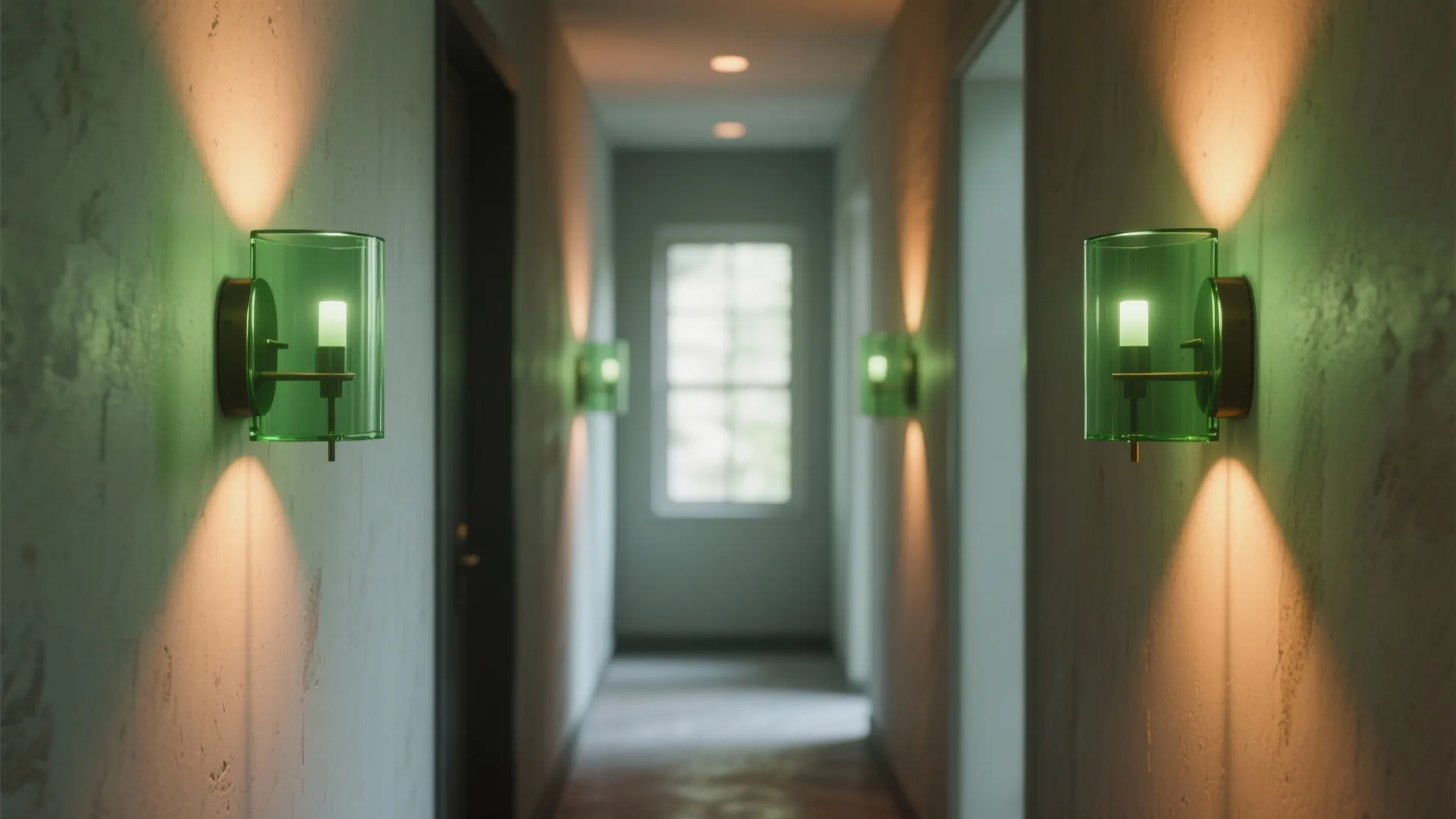 1. Accent a narrow corridor