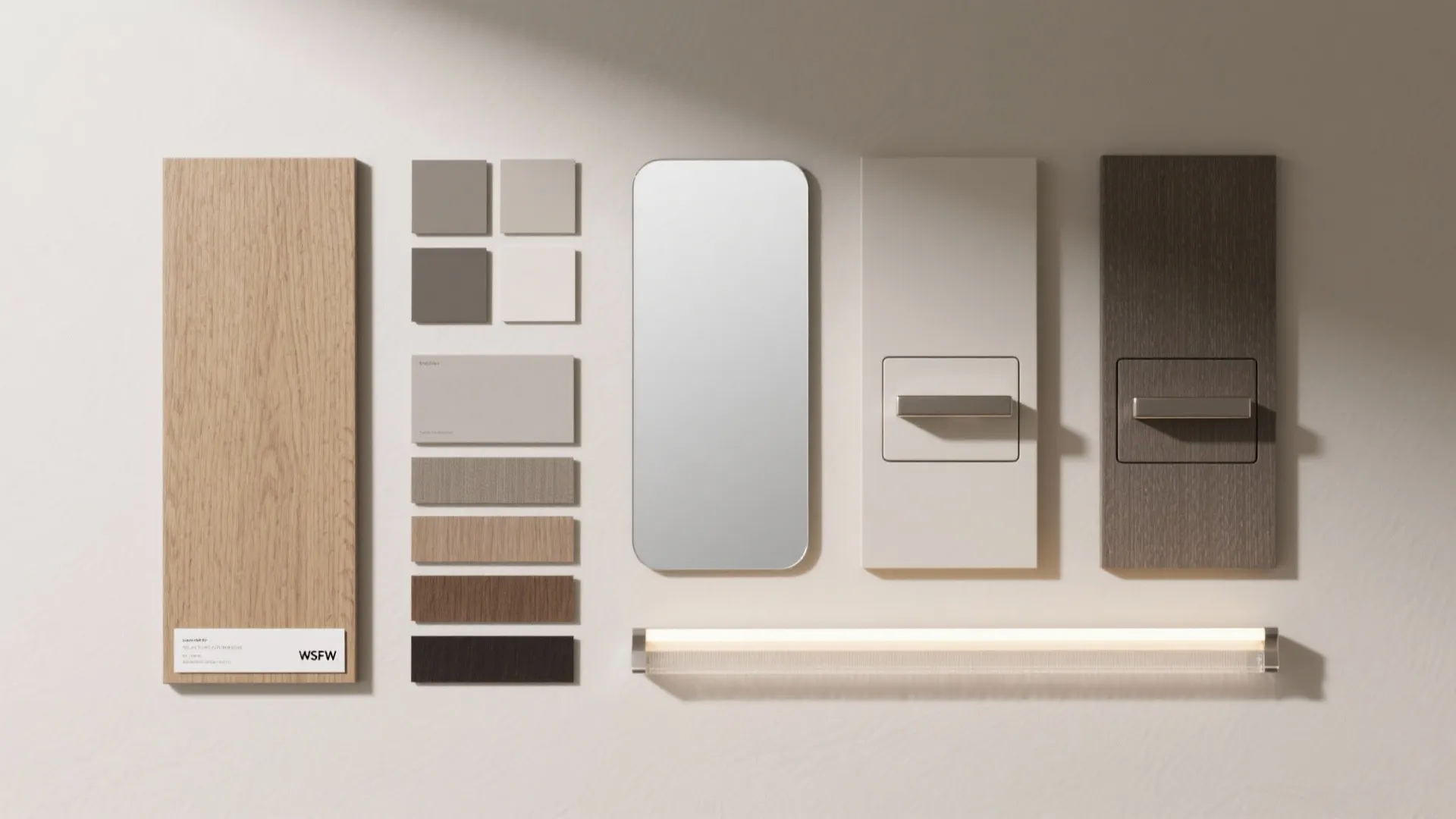 Wardrobe walls and concealed storage corridors