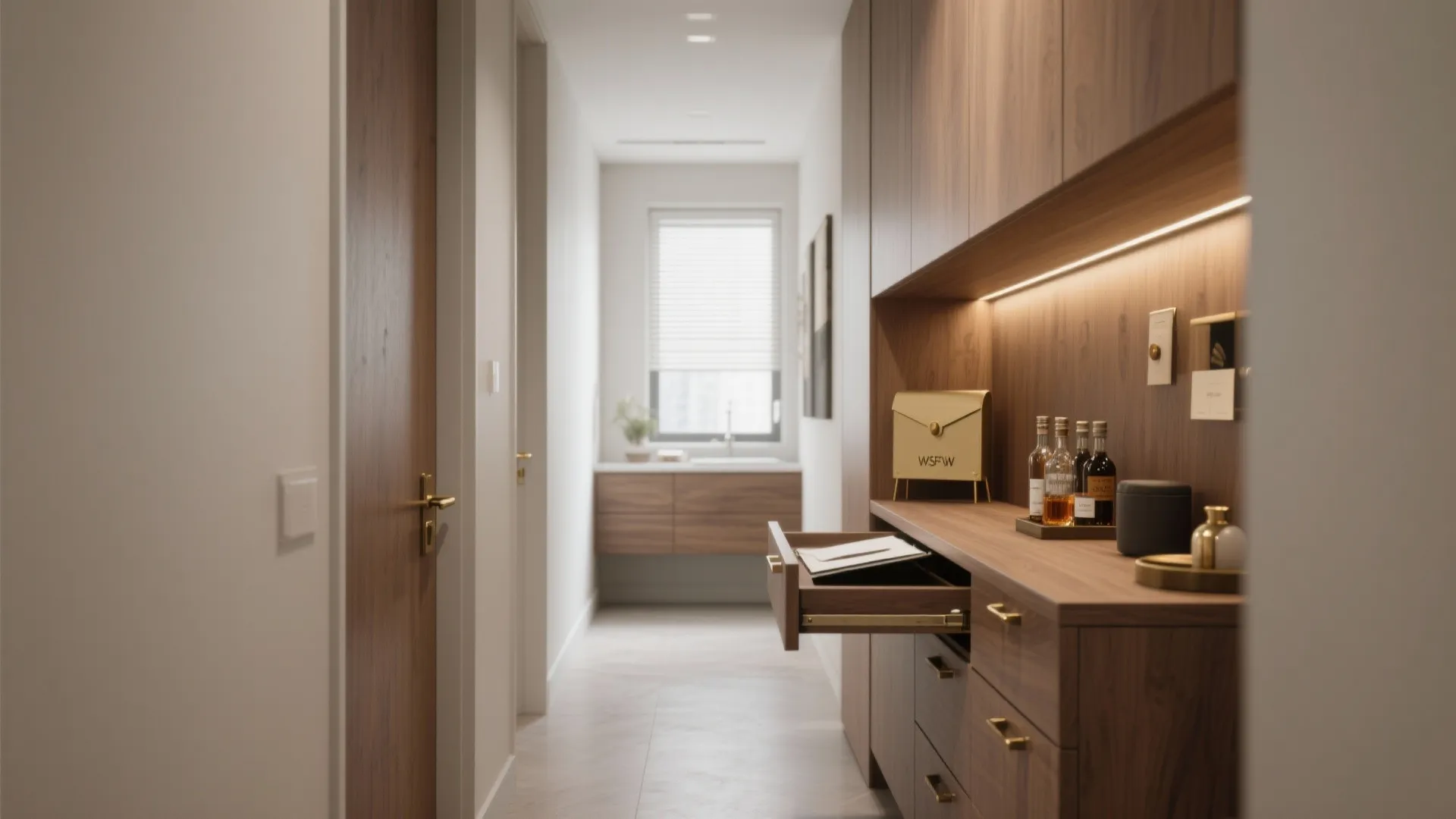 1. Turn corridors into usable moments