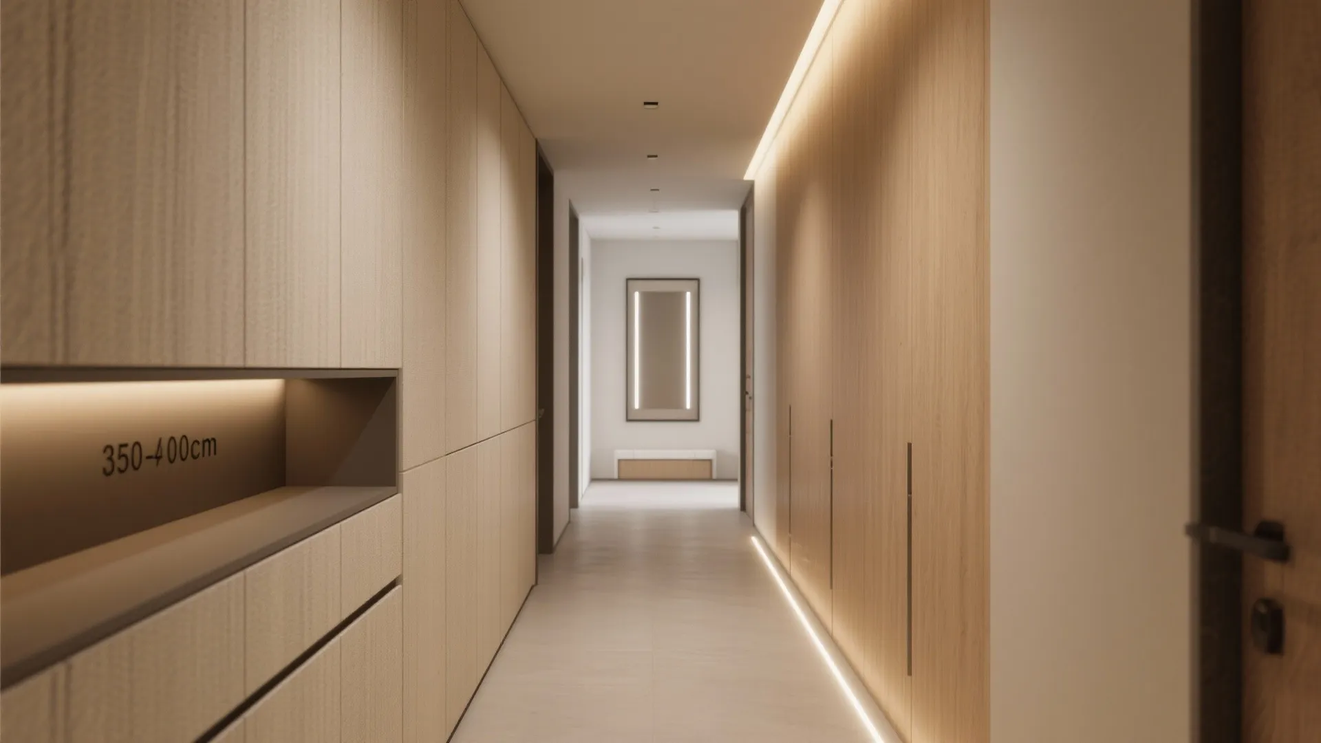 2) Corridor and Foyer Storage That Disappears