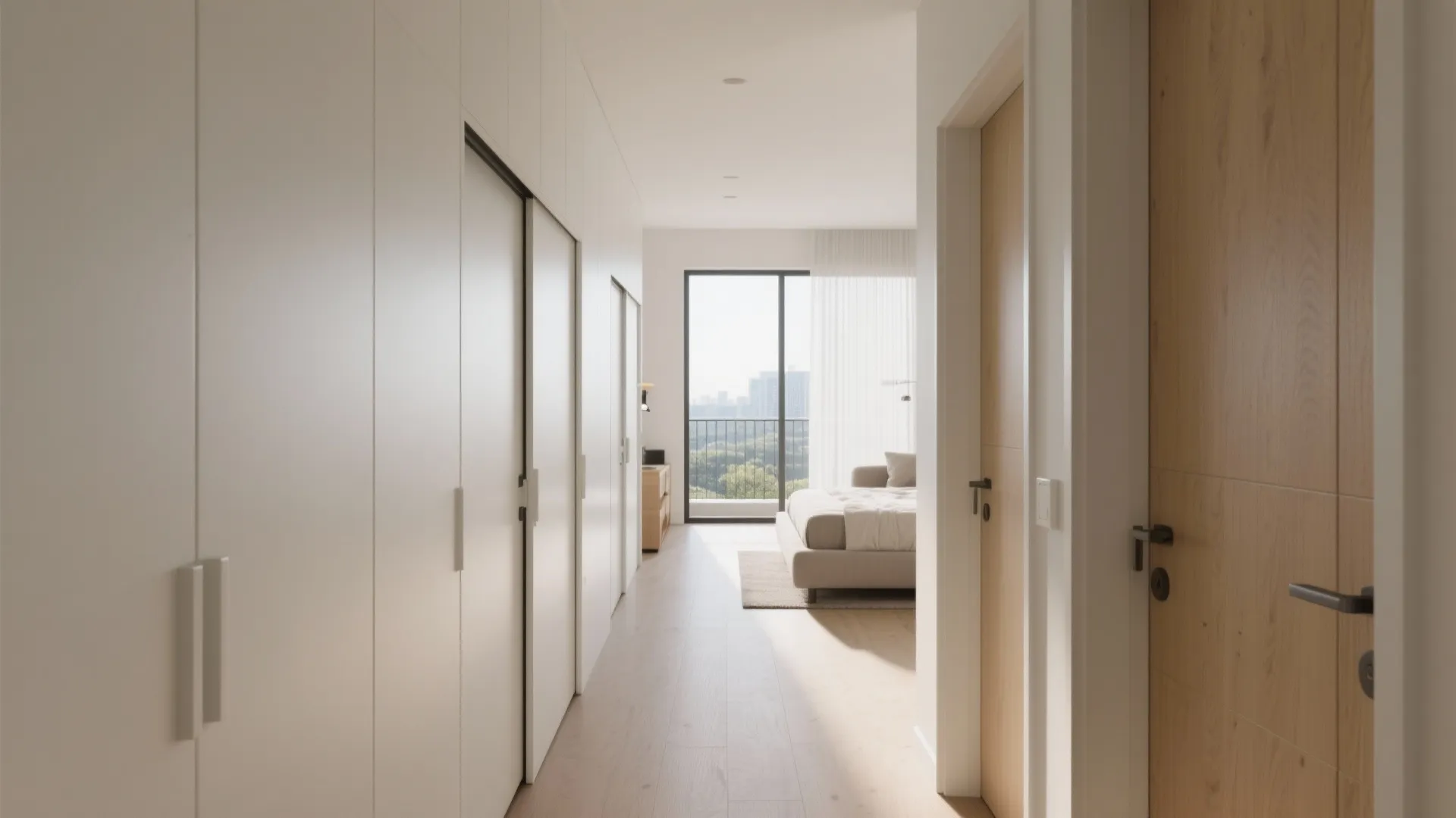 5) Smart Bedroom Placement and Storage to Serve the Balcony