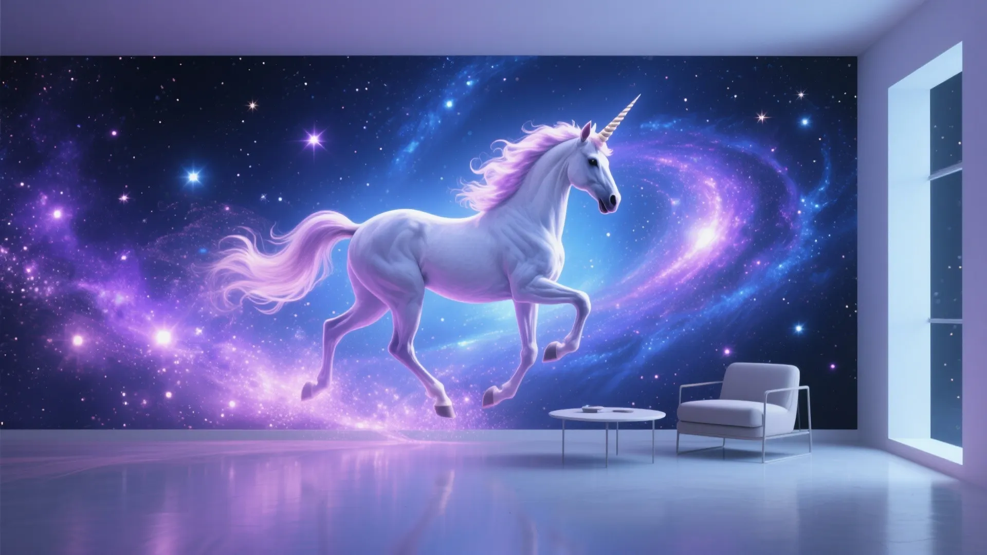 2. Cosmic Galaxy Unicorn