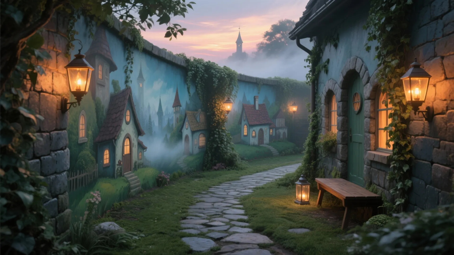 Over the Garden Wall painting: 5 Inspiring Ideas