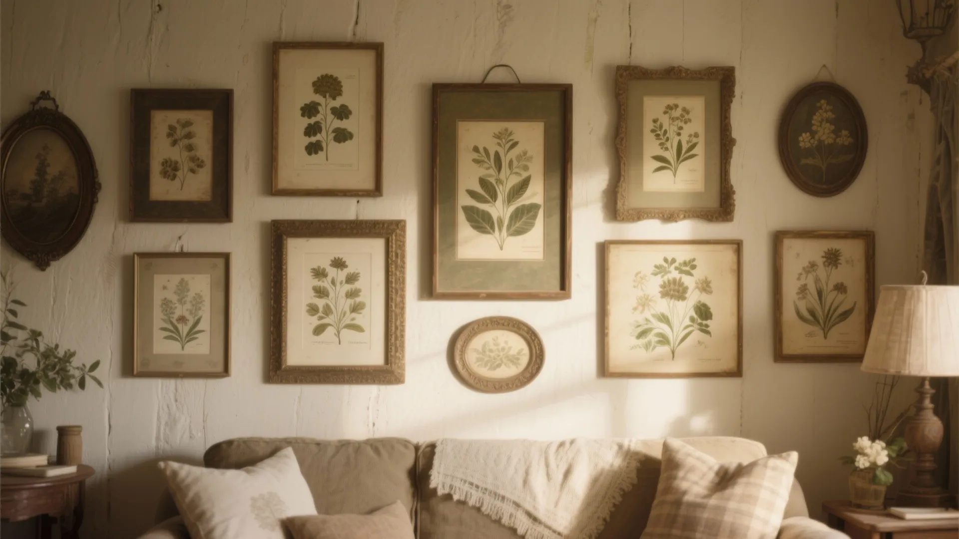 7. Cottagecore Artwork Displays